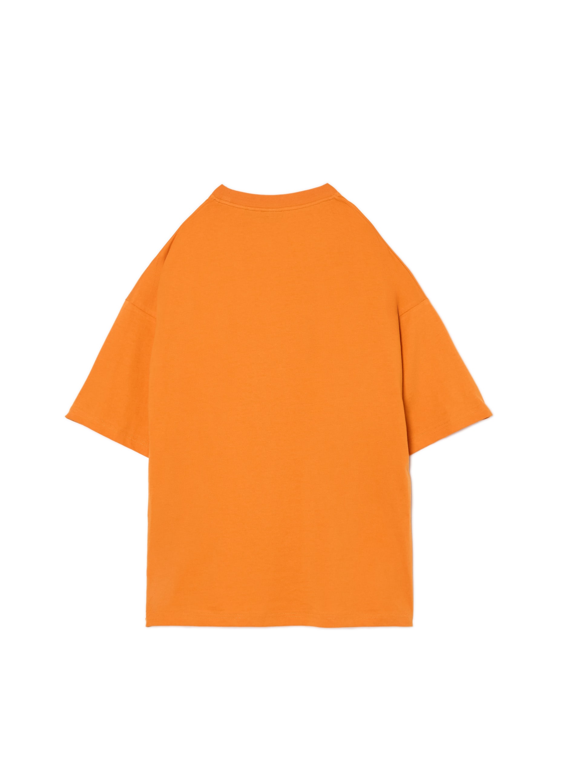 Cropp - Camiseta Oversize Con Estampado Arcane - Naranja