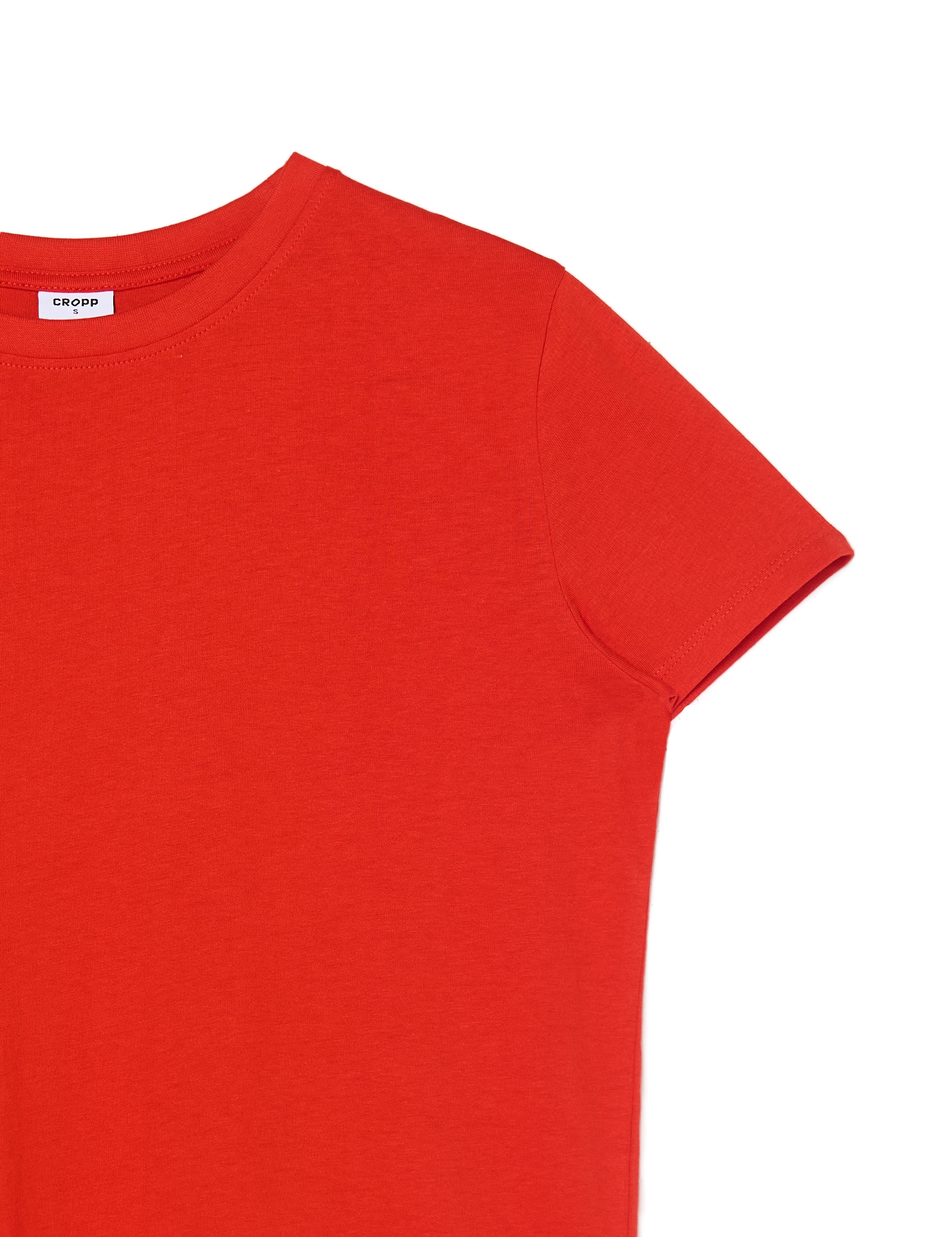 Cropp - Camiseta Lisa - Rojo