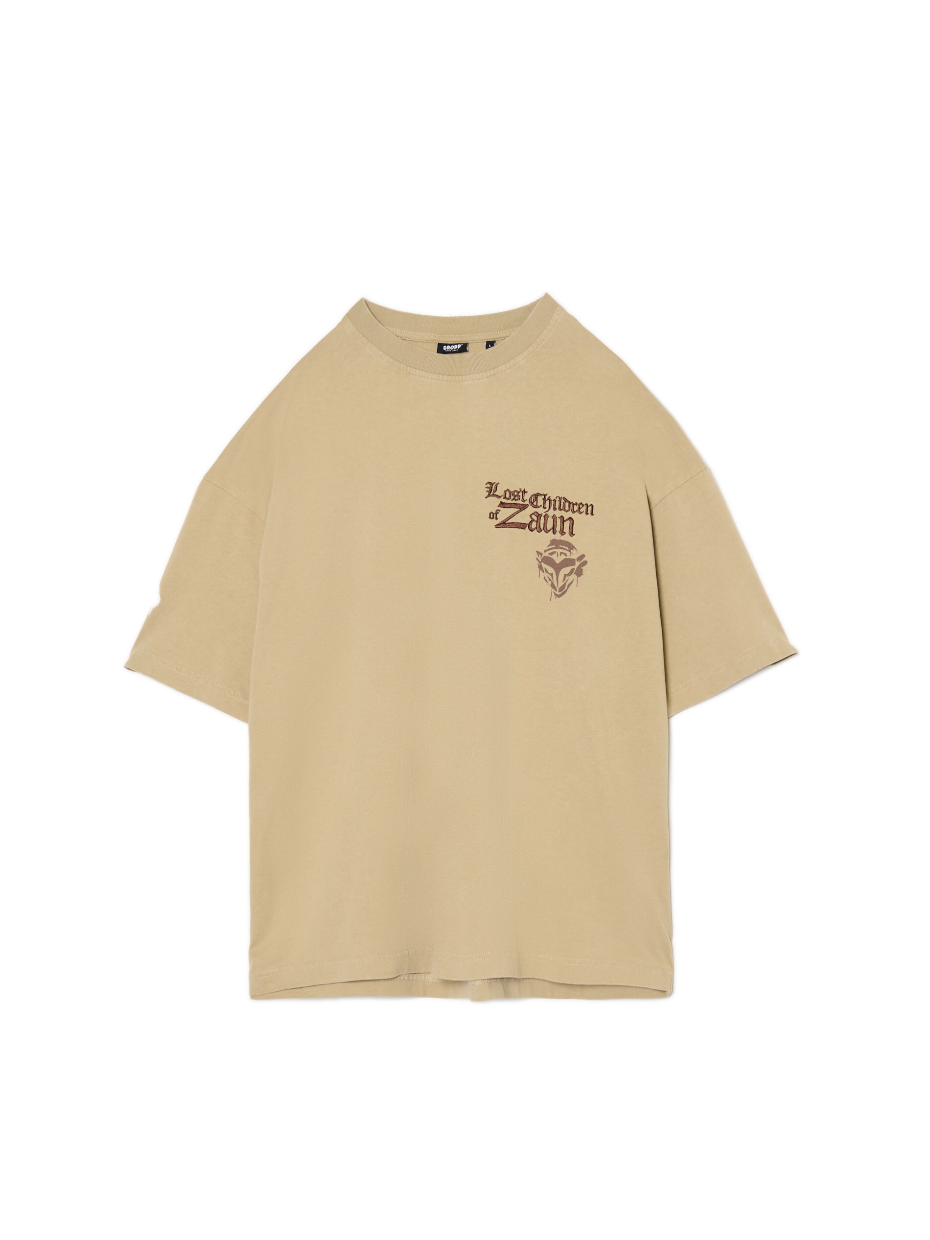 Cropp - Camiseta Estampada Arcane - Beige