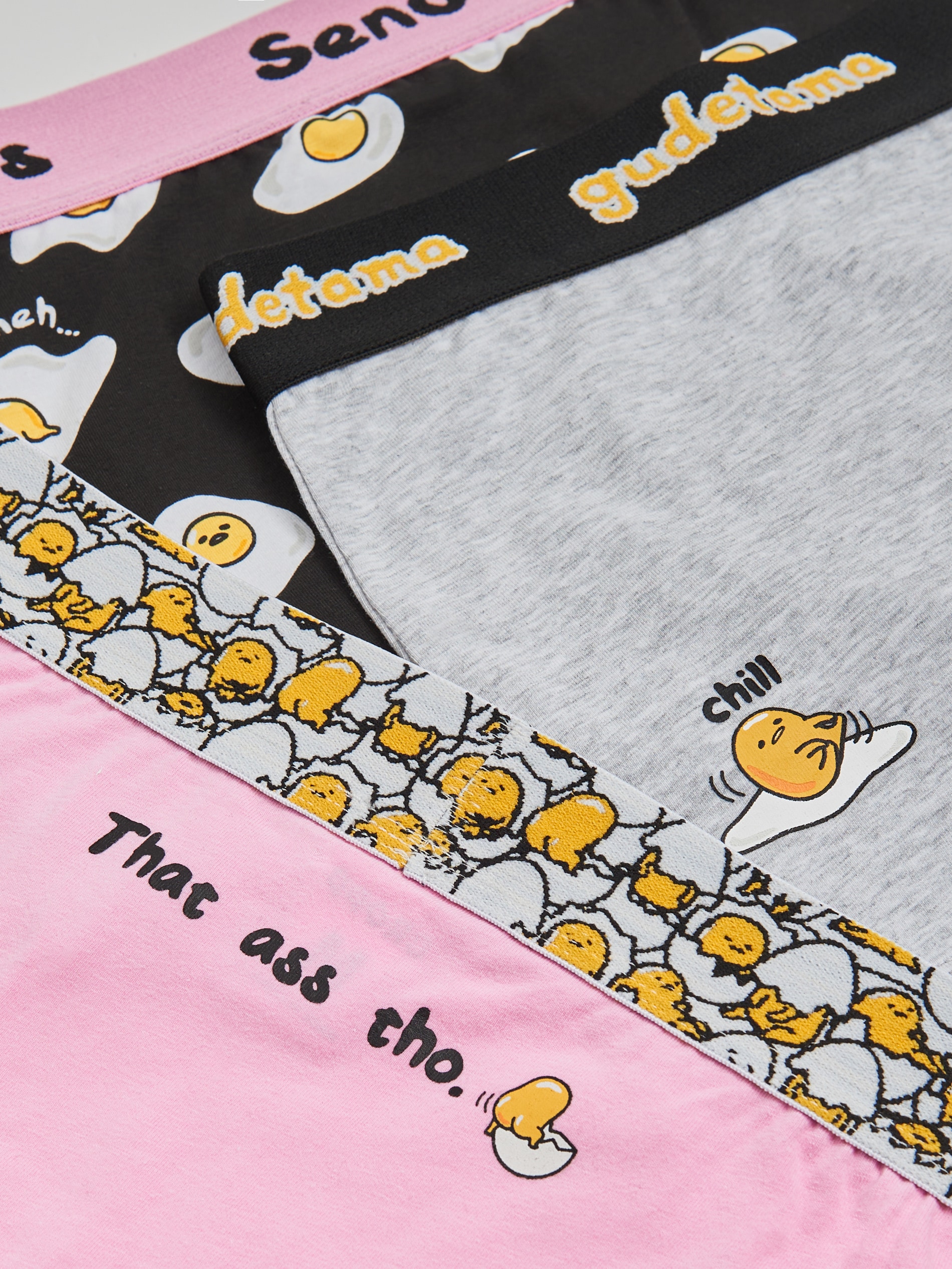 Cropp - Pack De 3 Bóxeres Gudetama - Multicolor