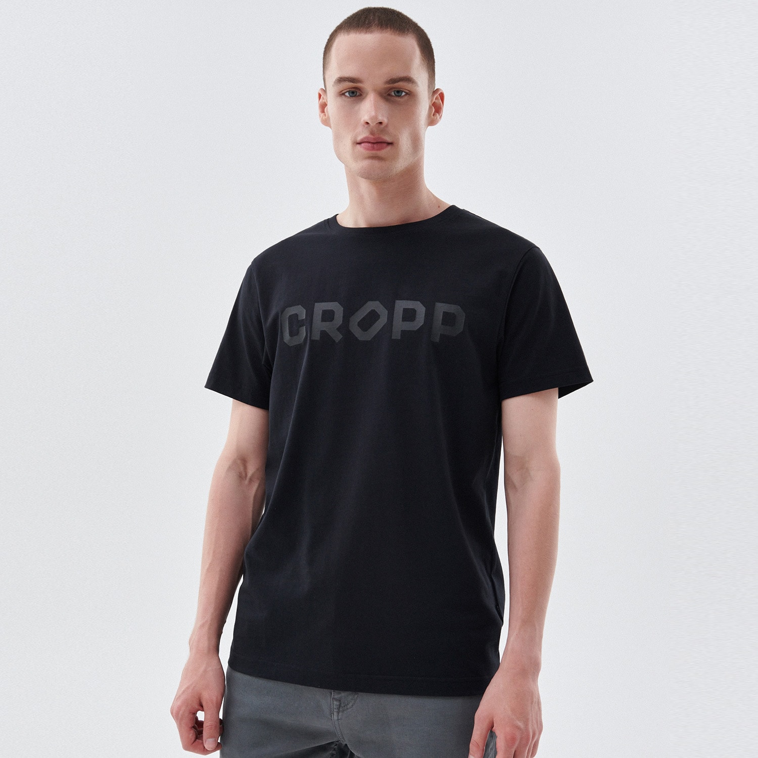 Cropp - Tricou cu imprimeu Cropp - Negru