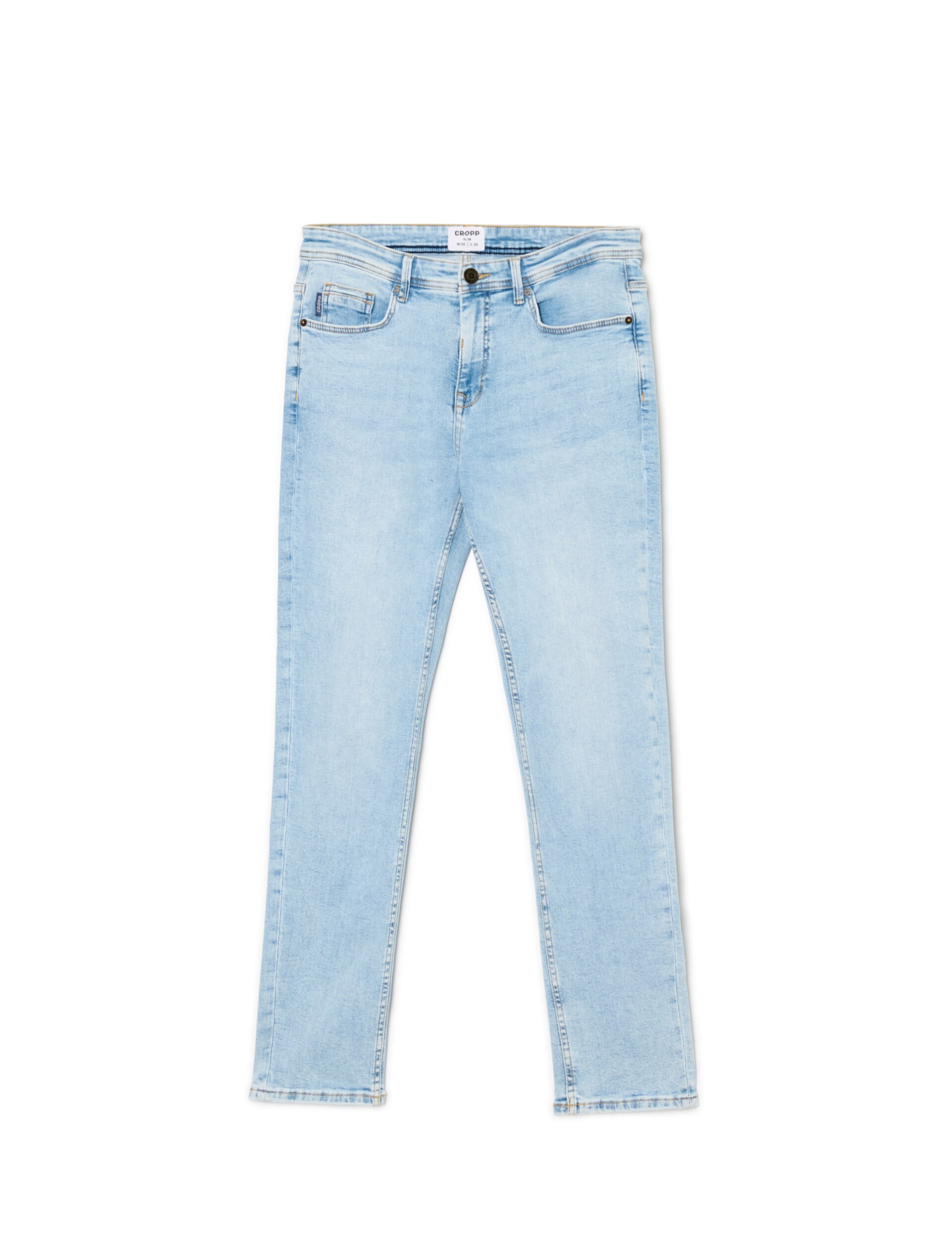 Cropp - Vaqueros Slim - Azul