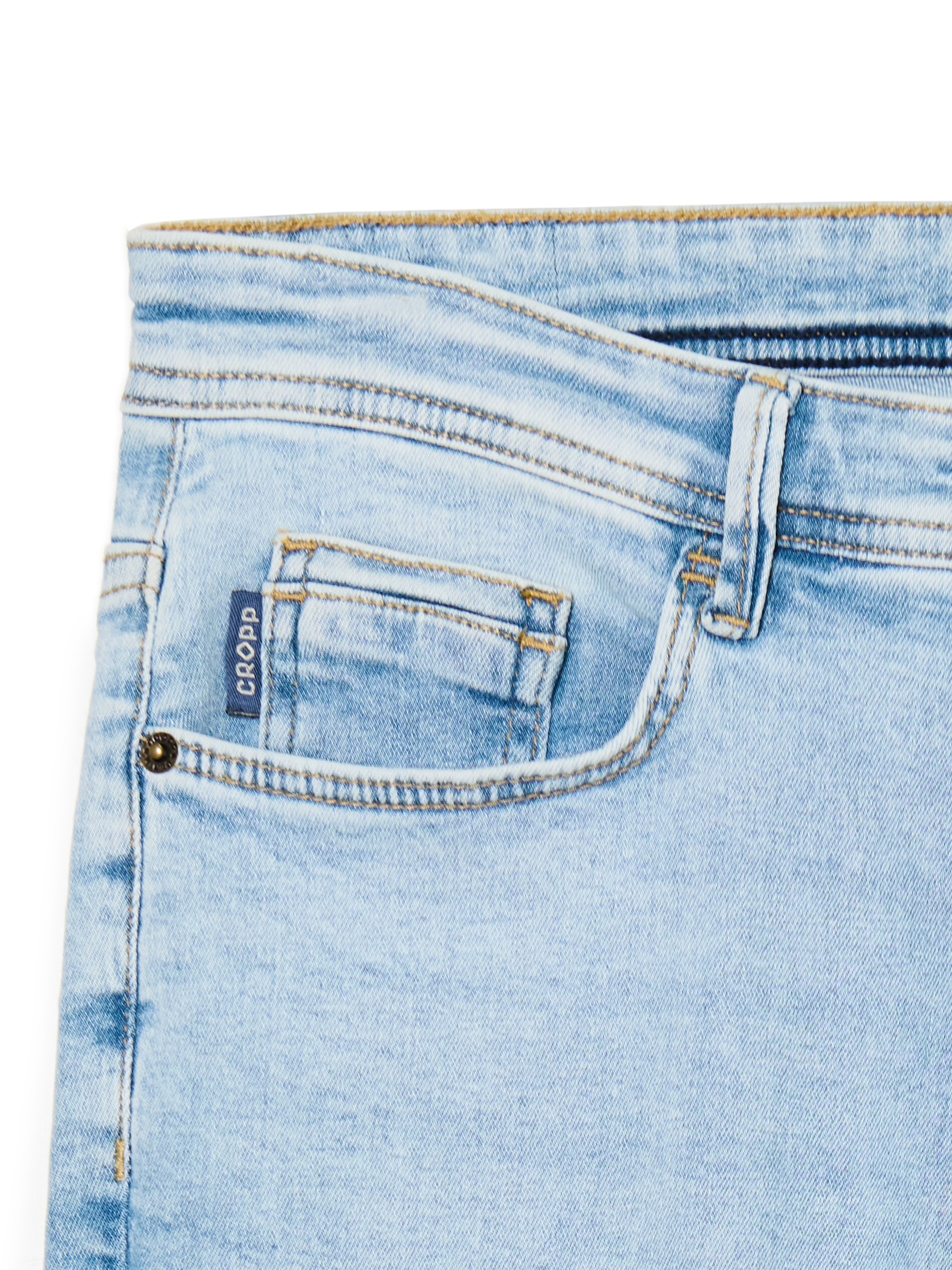 Cropp - Vaqueros Slim - Azul