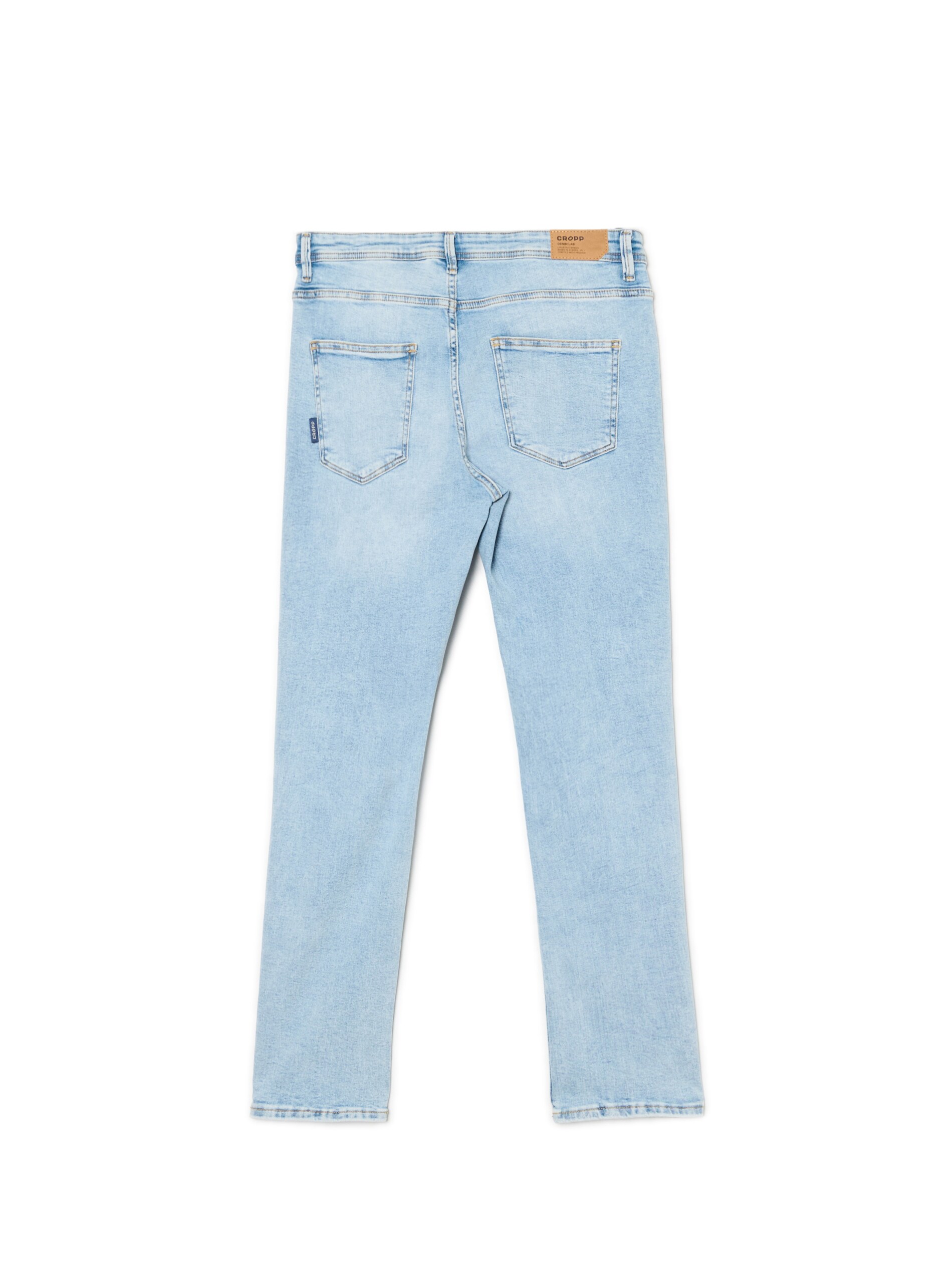 Cropp - Vaqueros Slim - Azul