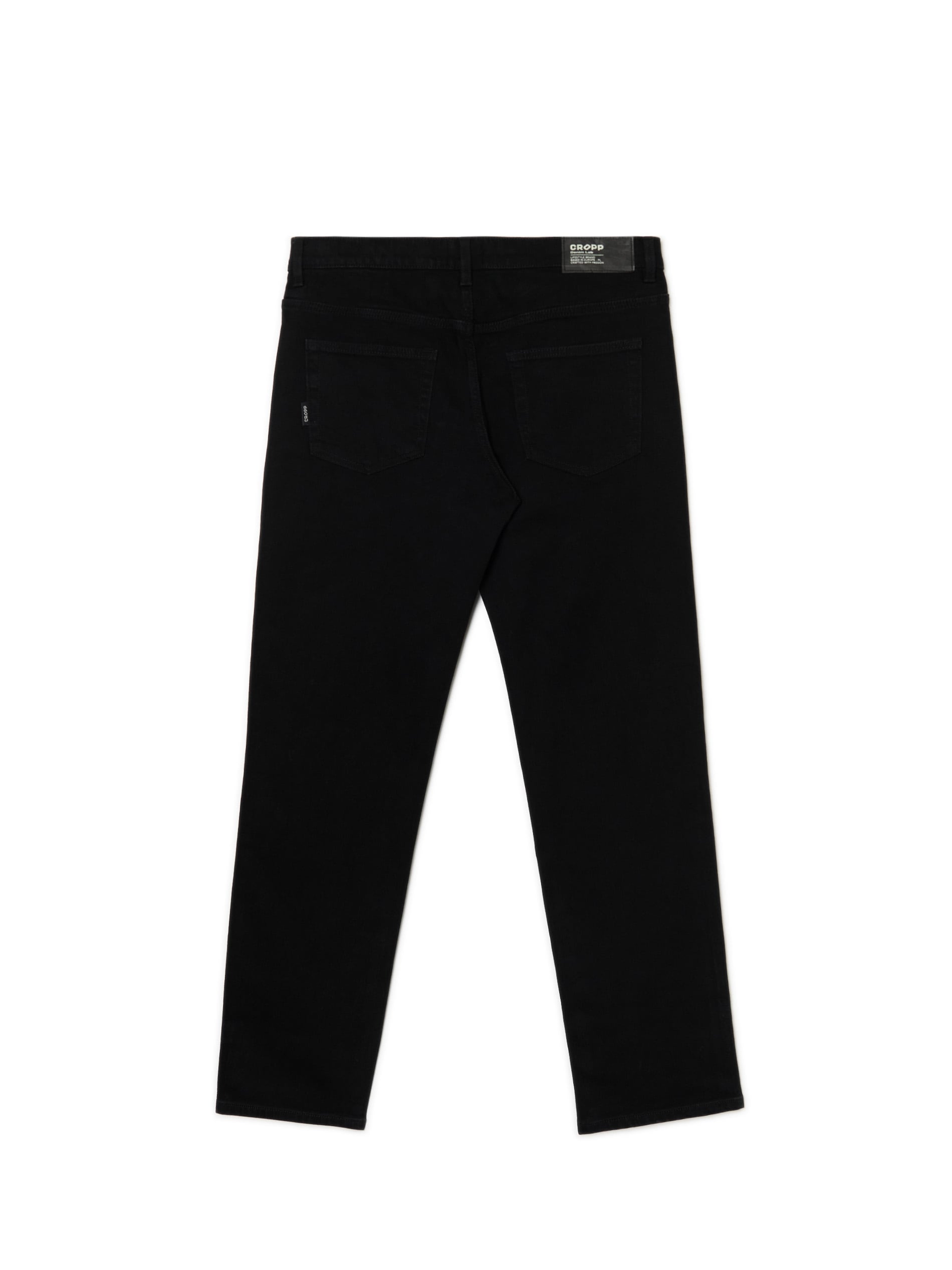 Cropp - Vaqueros Comfort - Negro