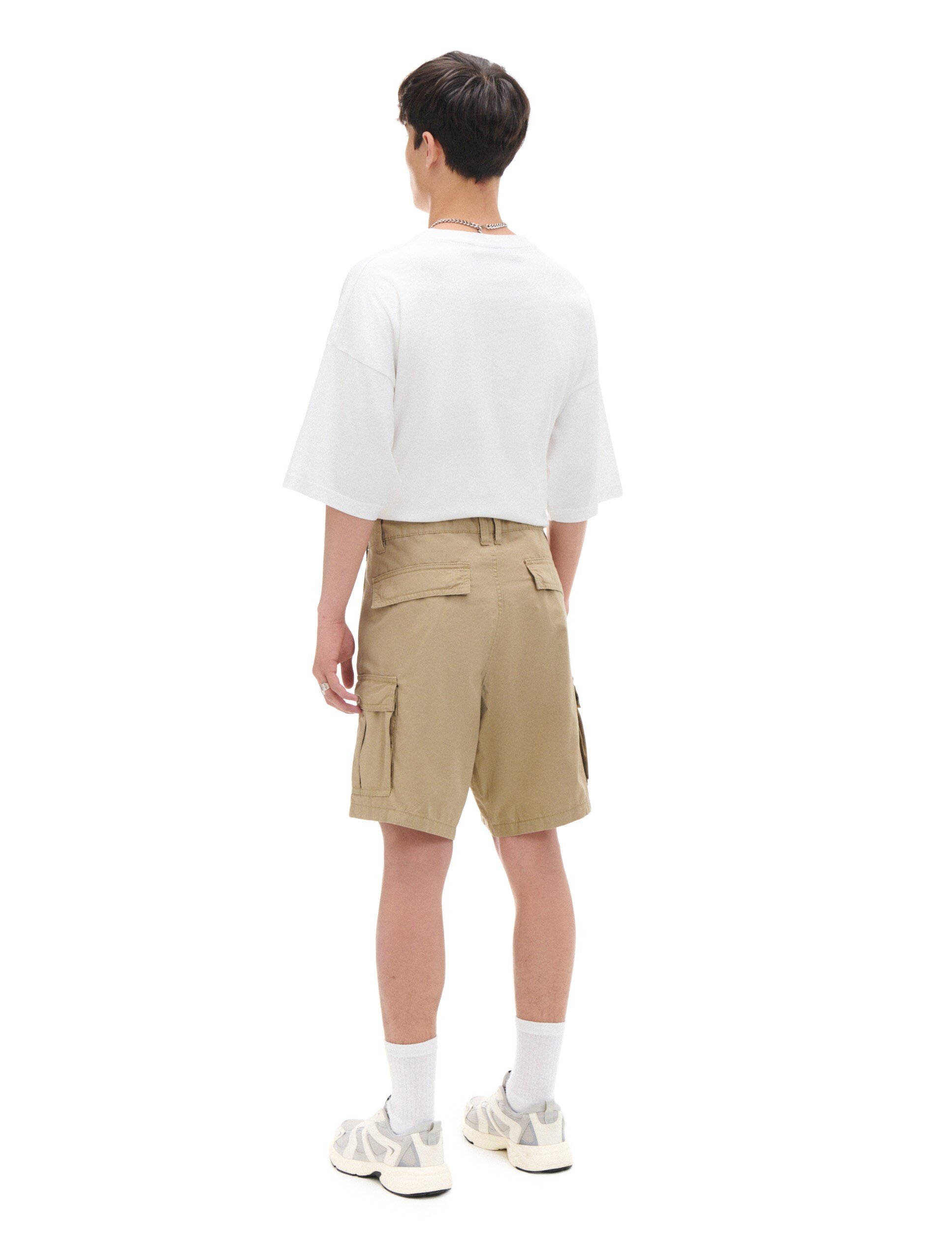 Cropp - Cargo-Shorts Aus Baumwolle - Beige