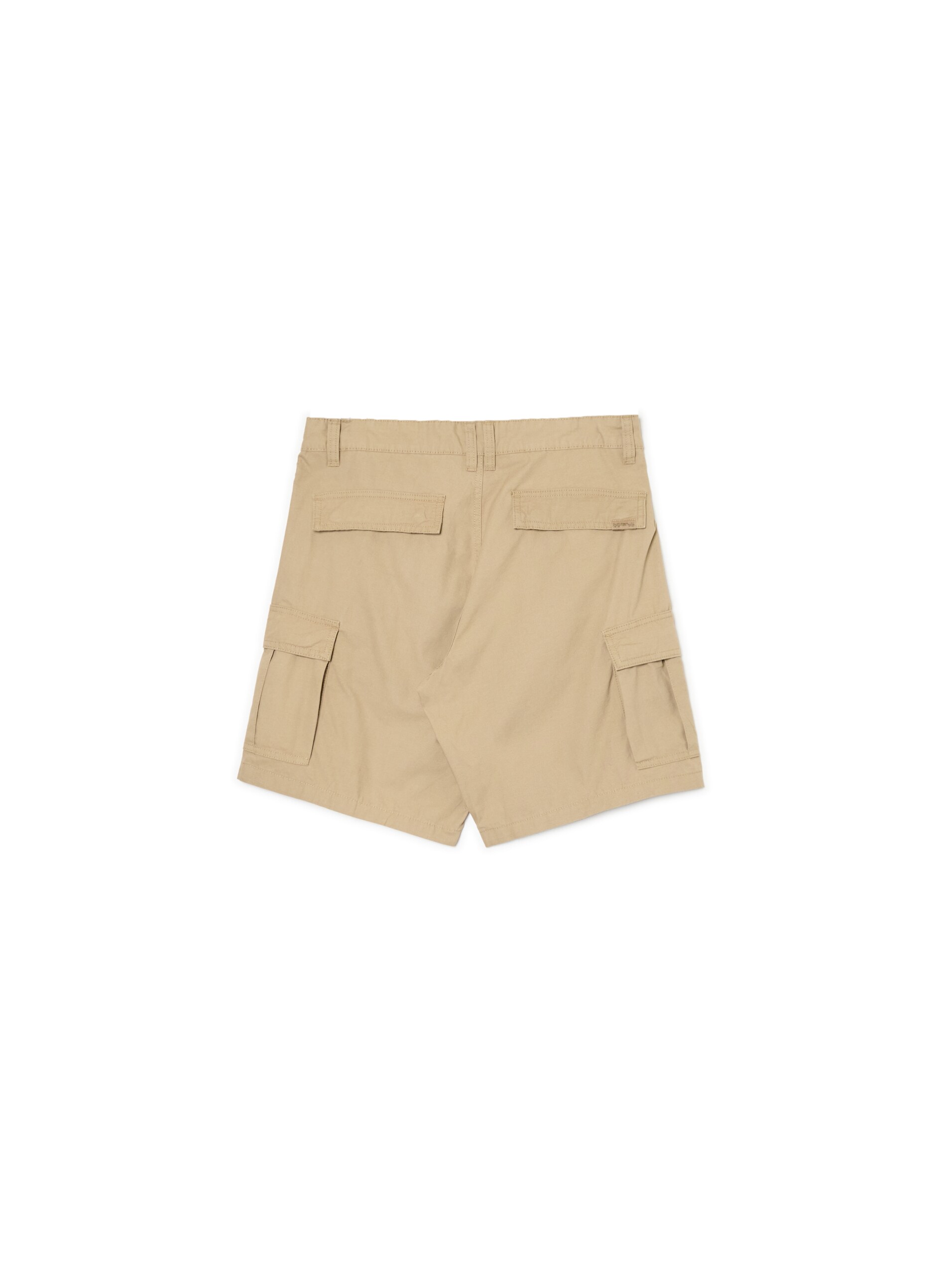 Cropp - Cargo-Shorts Aus Baumwolle - Beige