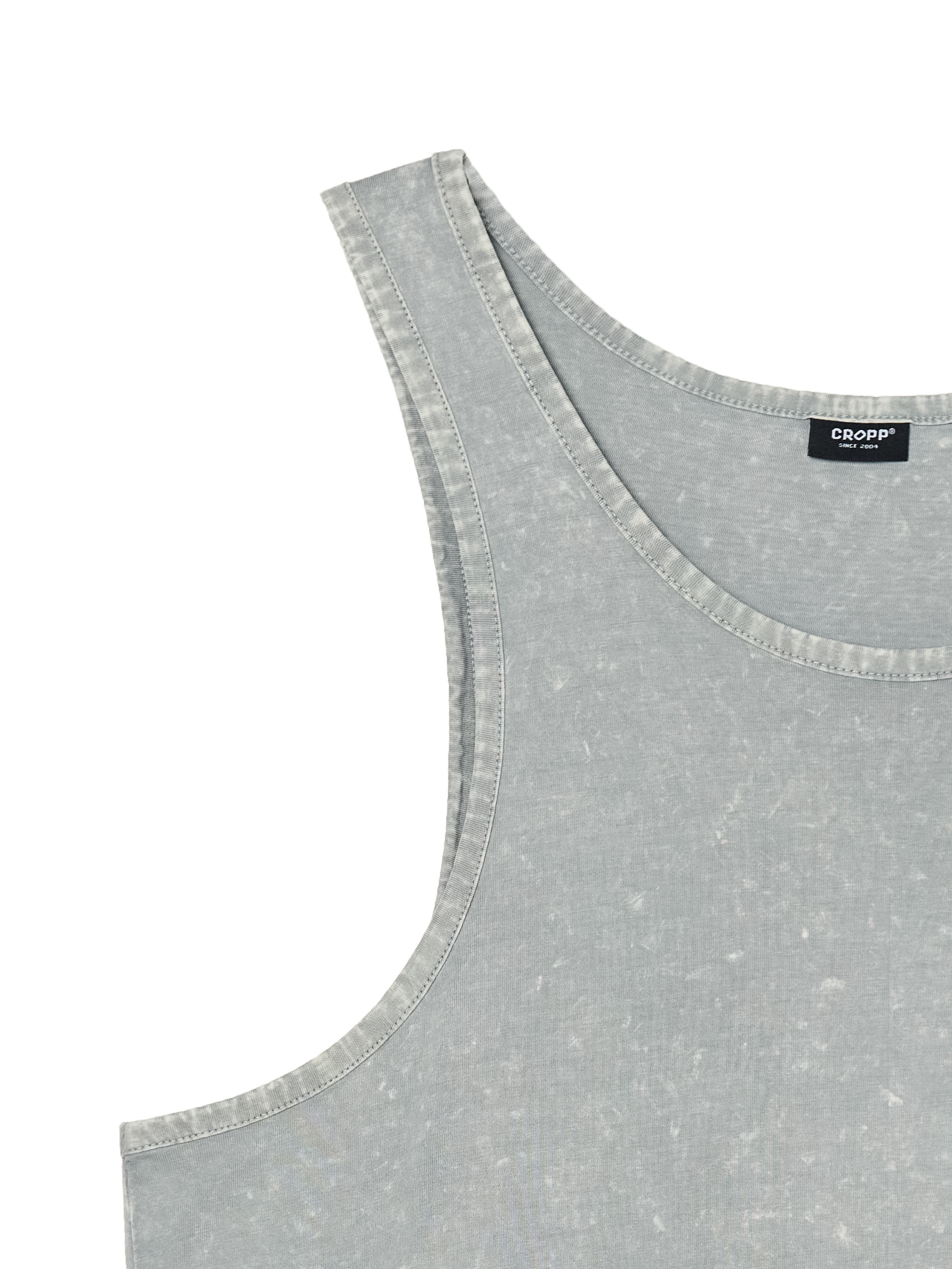 Cropp - Tank Top De Hombre - Gris Medio