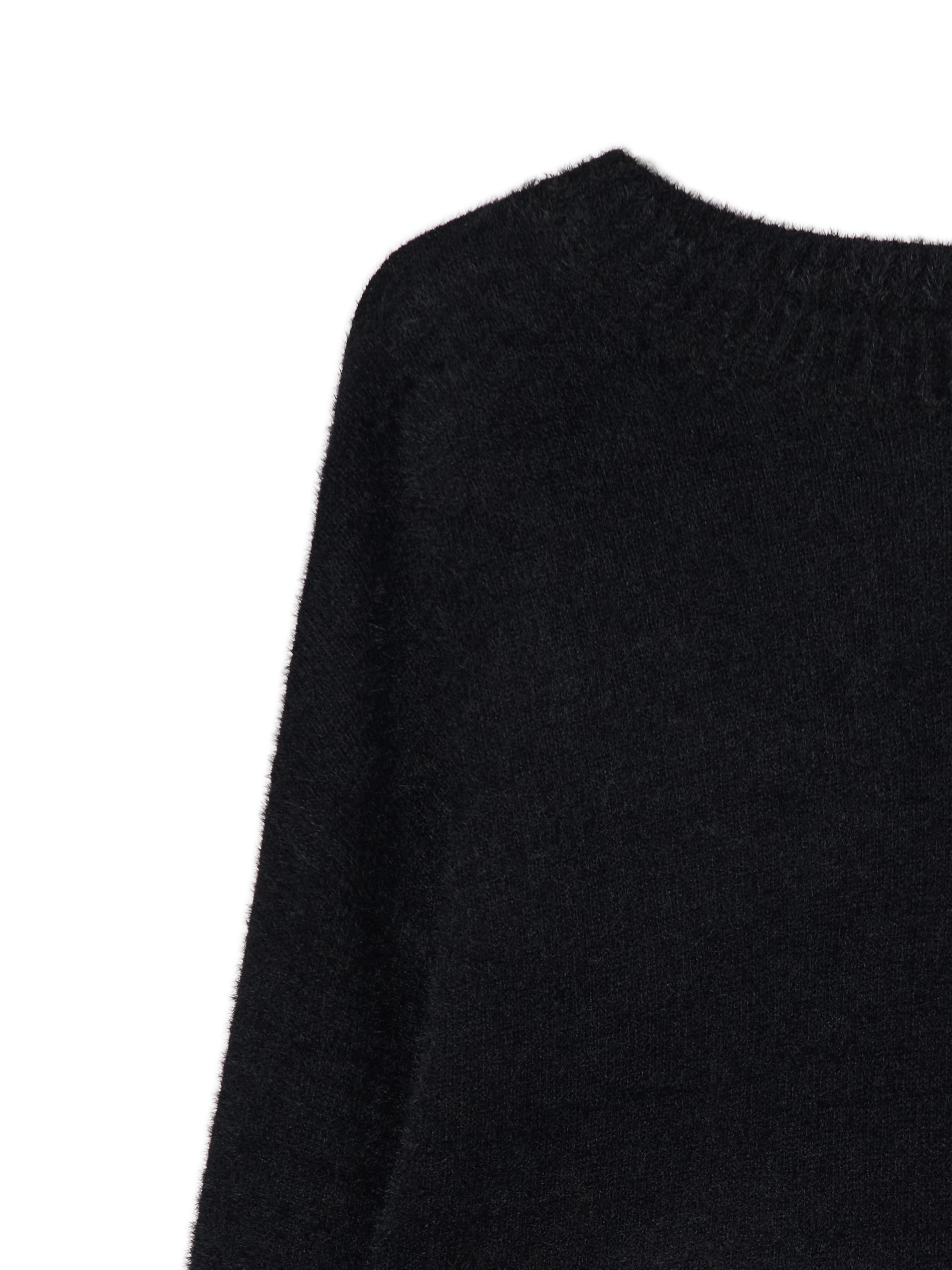 Cropp - Fluffy Sweater - Nero