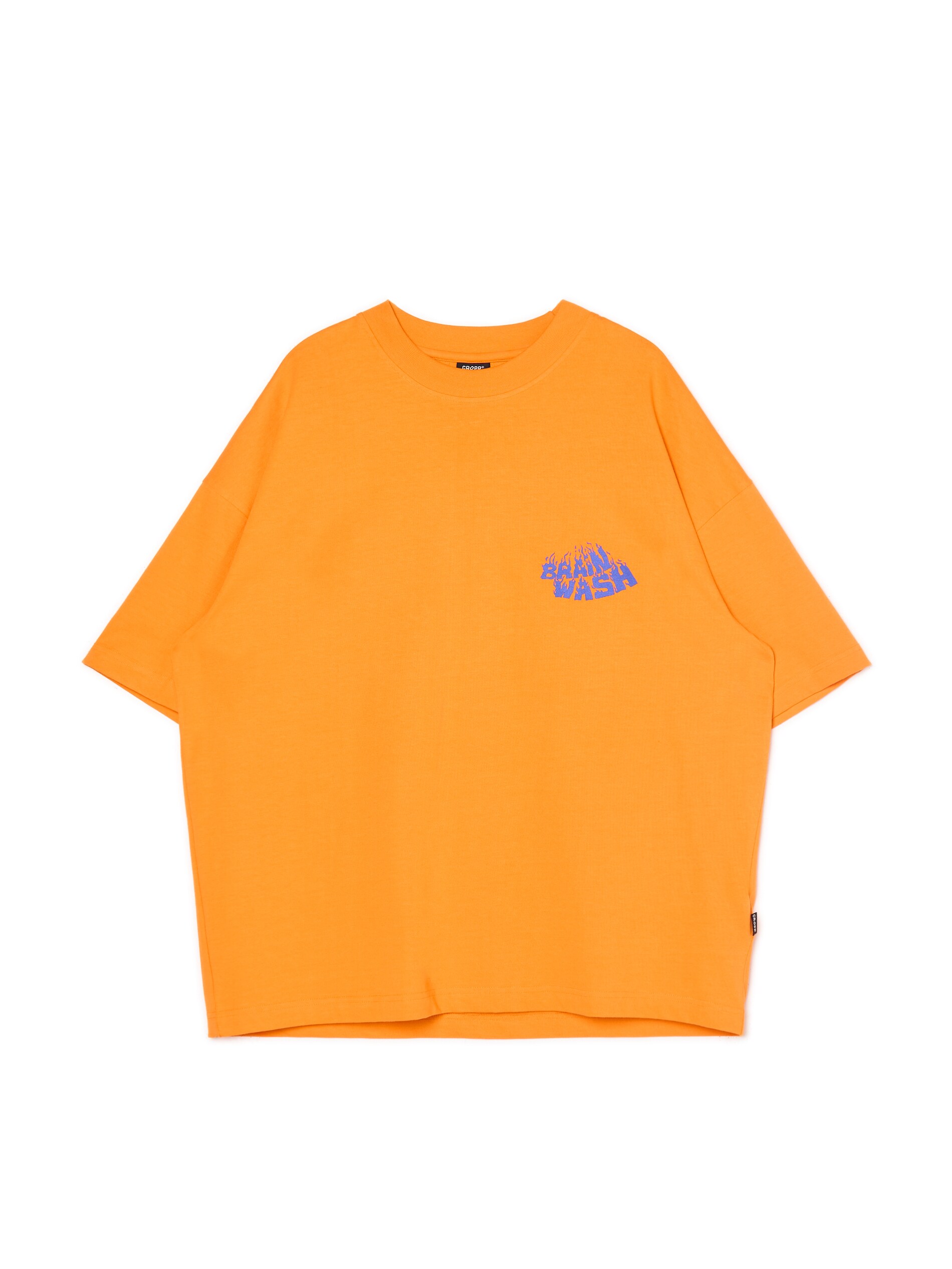 Cropp - T-Shirt Mit Aufdruck - Orange