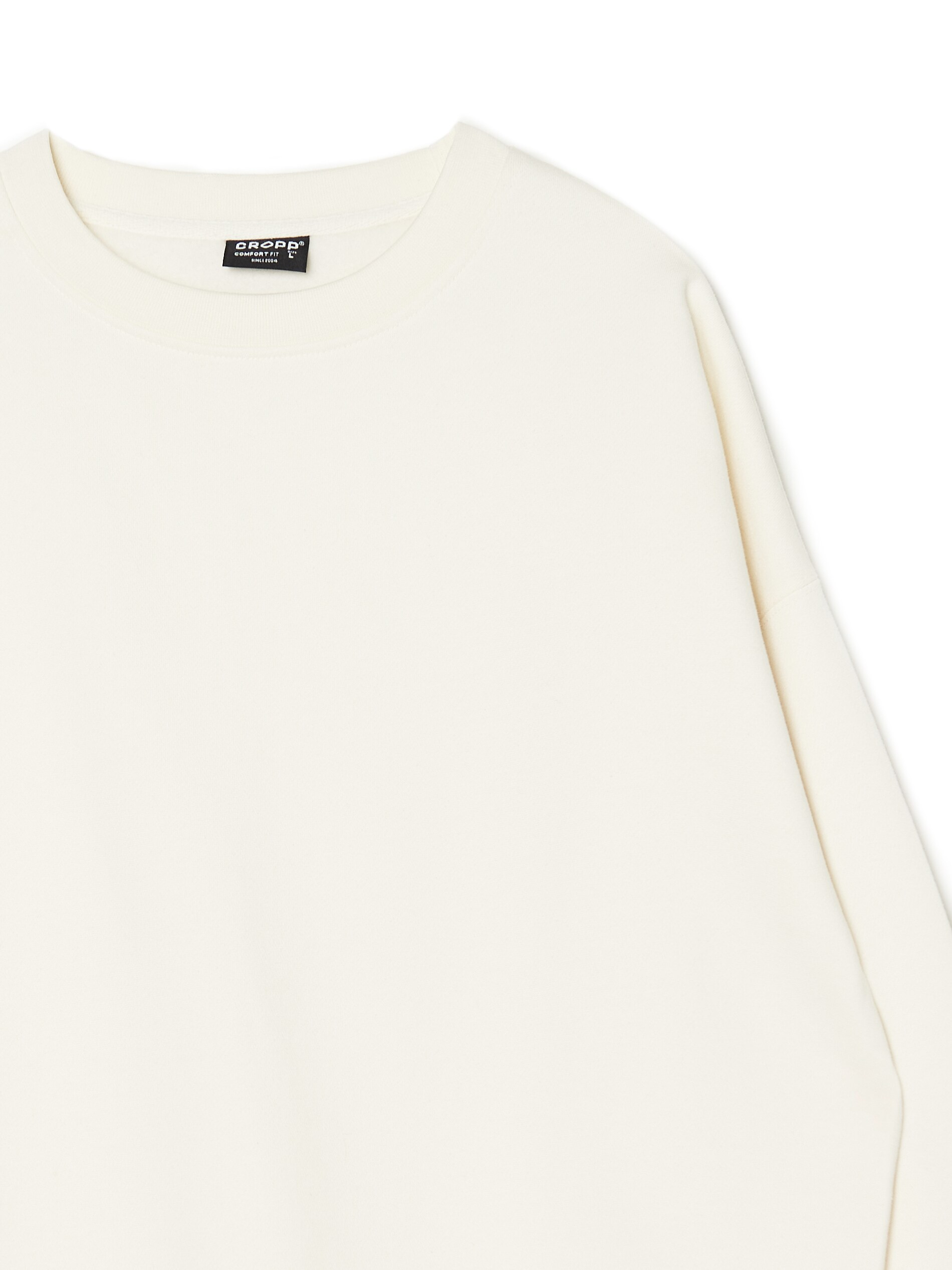 Cropp - Sweatshirt - Creme