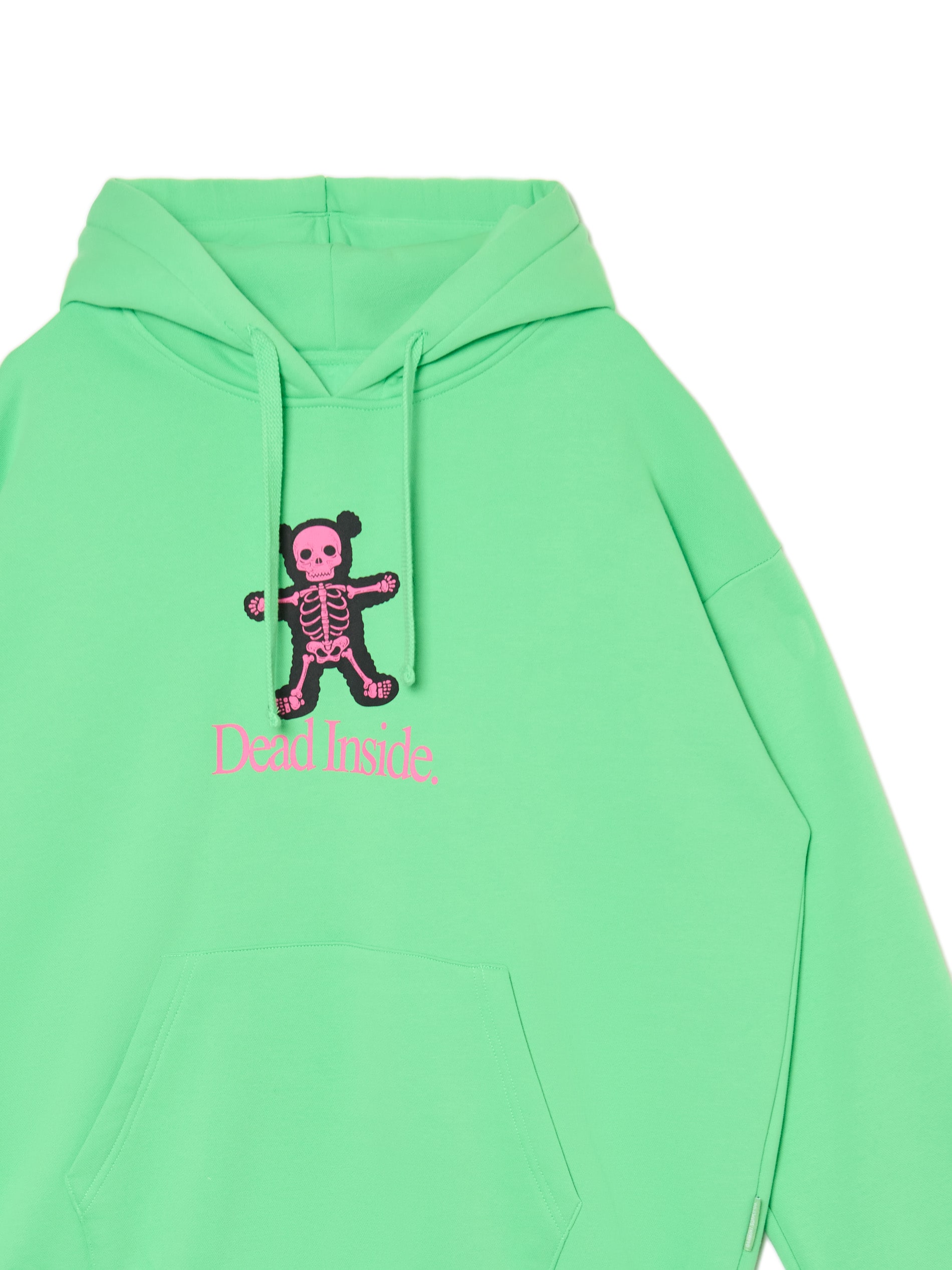 Cropp - Sweatshirt Mit Kapuze - Neongrün