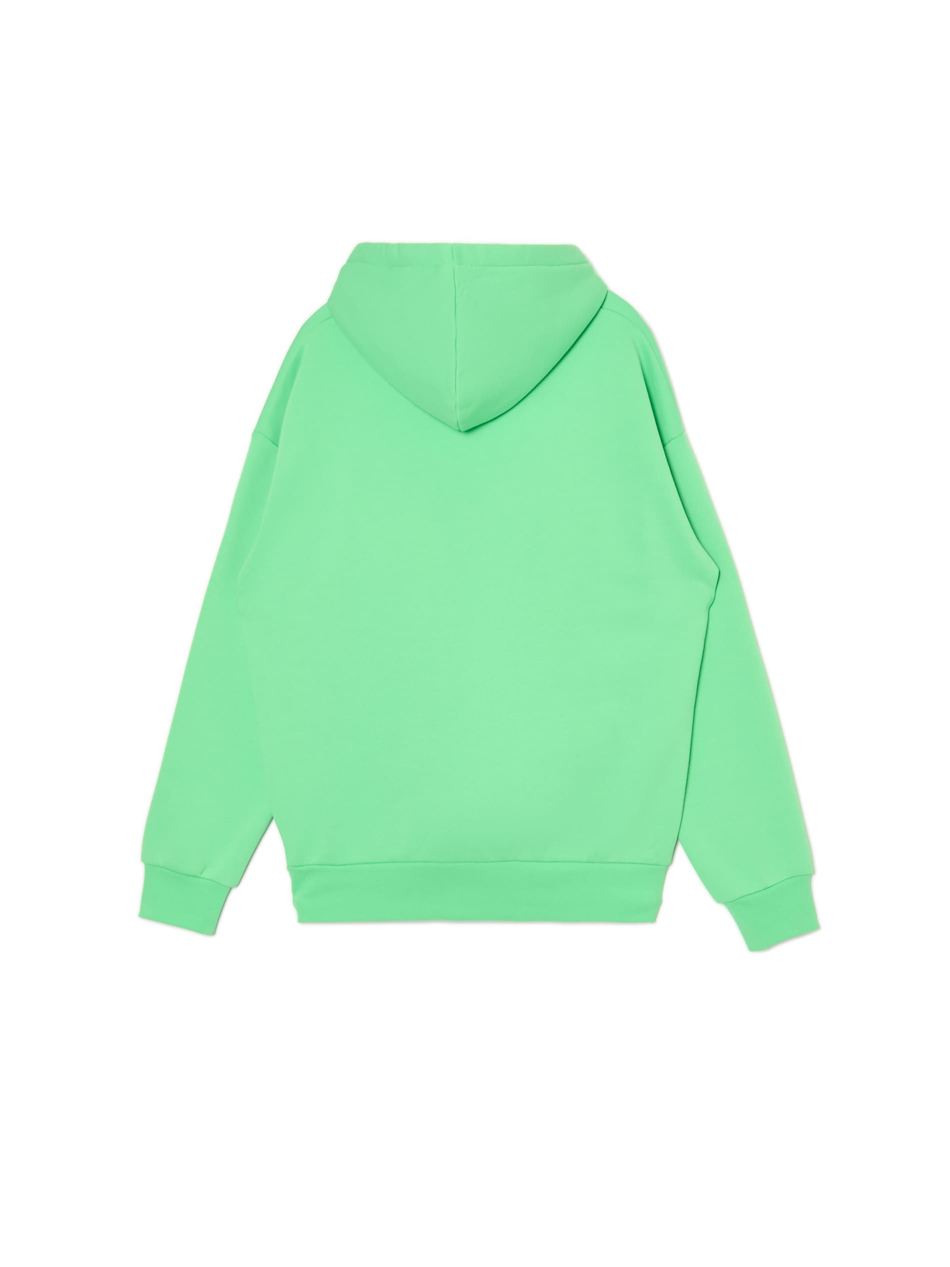 Cropp - Sweatshirt Mit Kapuze - Neongrün