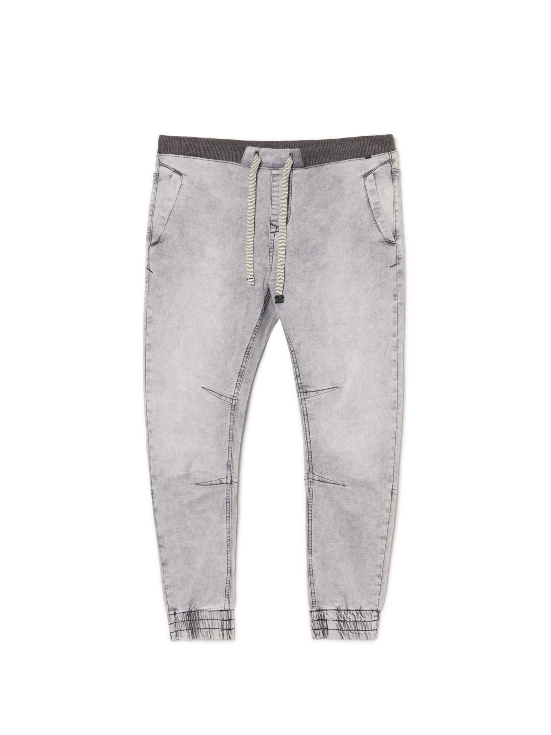 Cropp - Vaqueros Jogger - Gris Claro