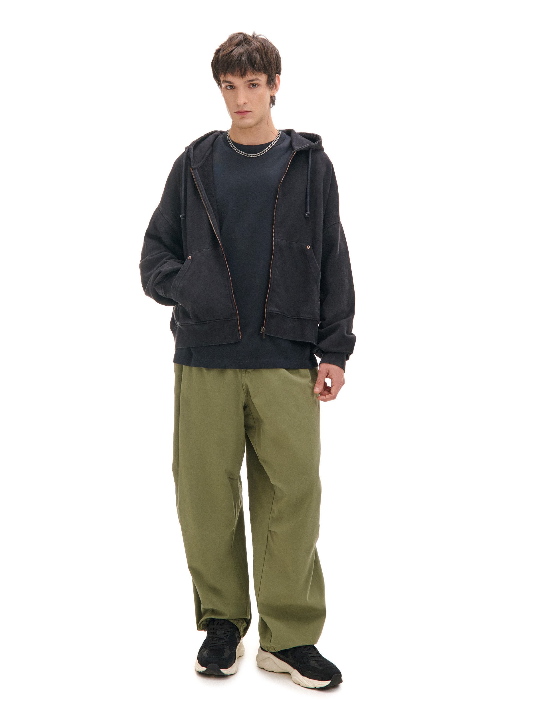 Cropp - Pantaloni In Maglia - Verde Oliva