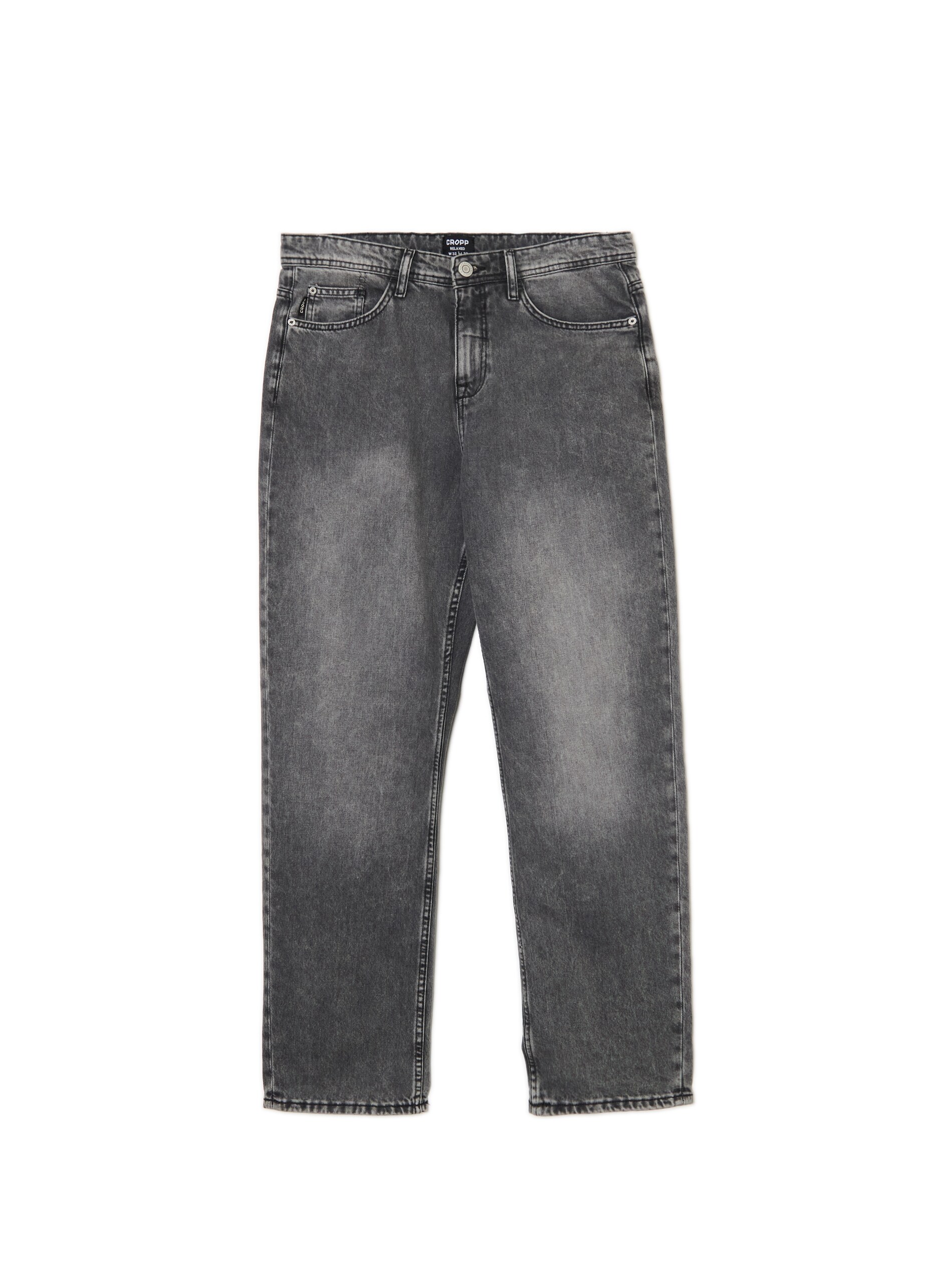 Cropp - Vaqueros Relaxed - Gris