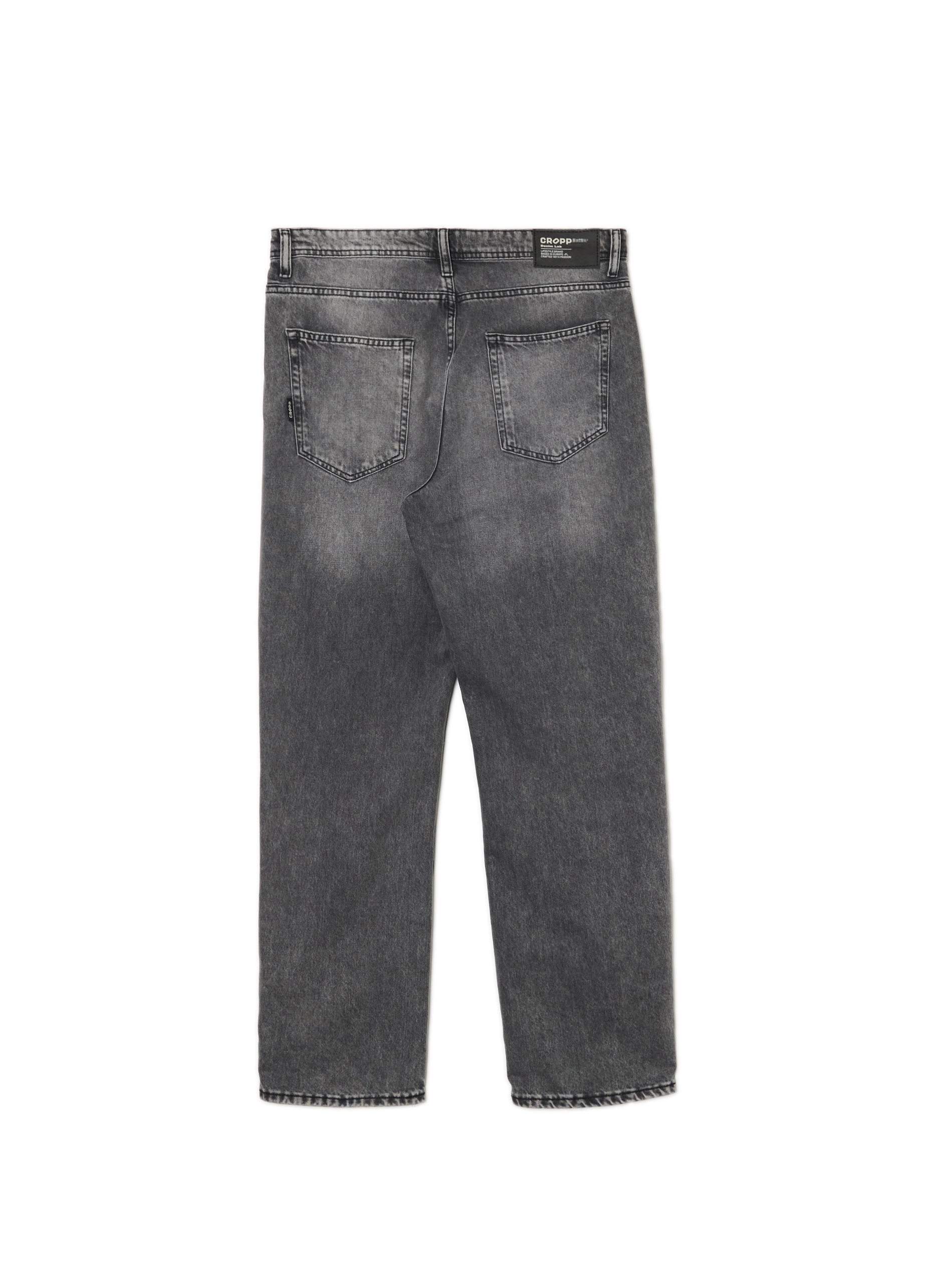 Cropp - Vaqueros Relaxed - Gris