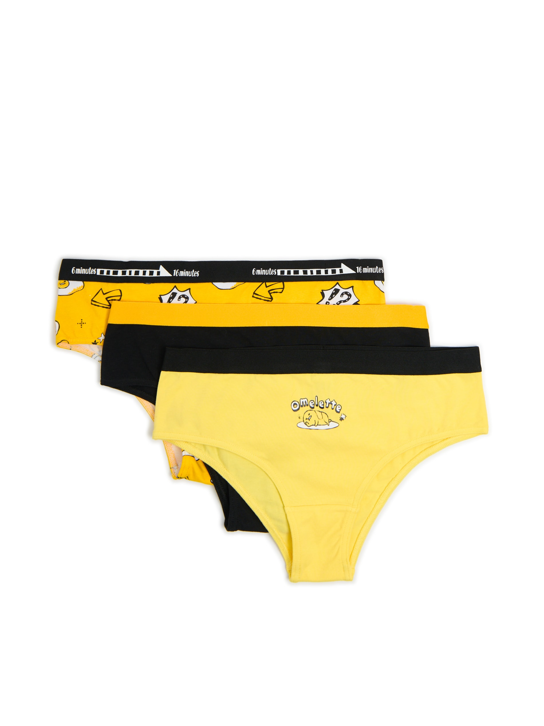 Cropp - 3 darab bugyi Gudetama - többszínű termék 2. képe