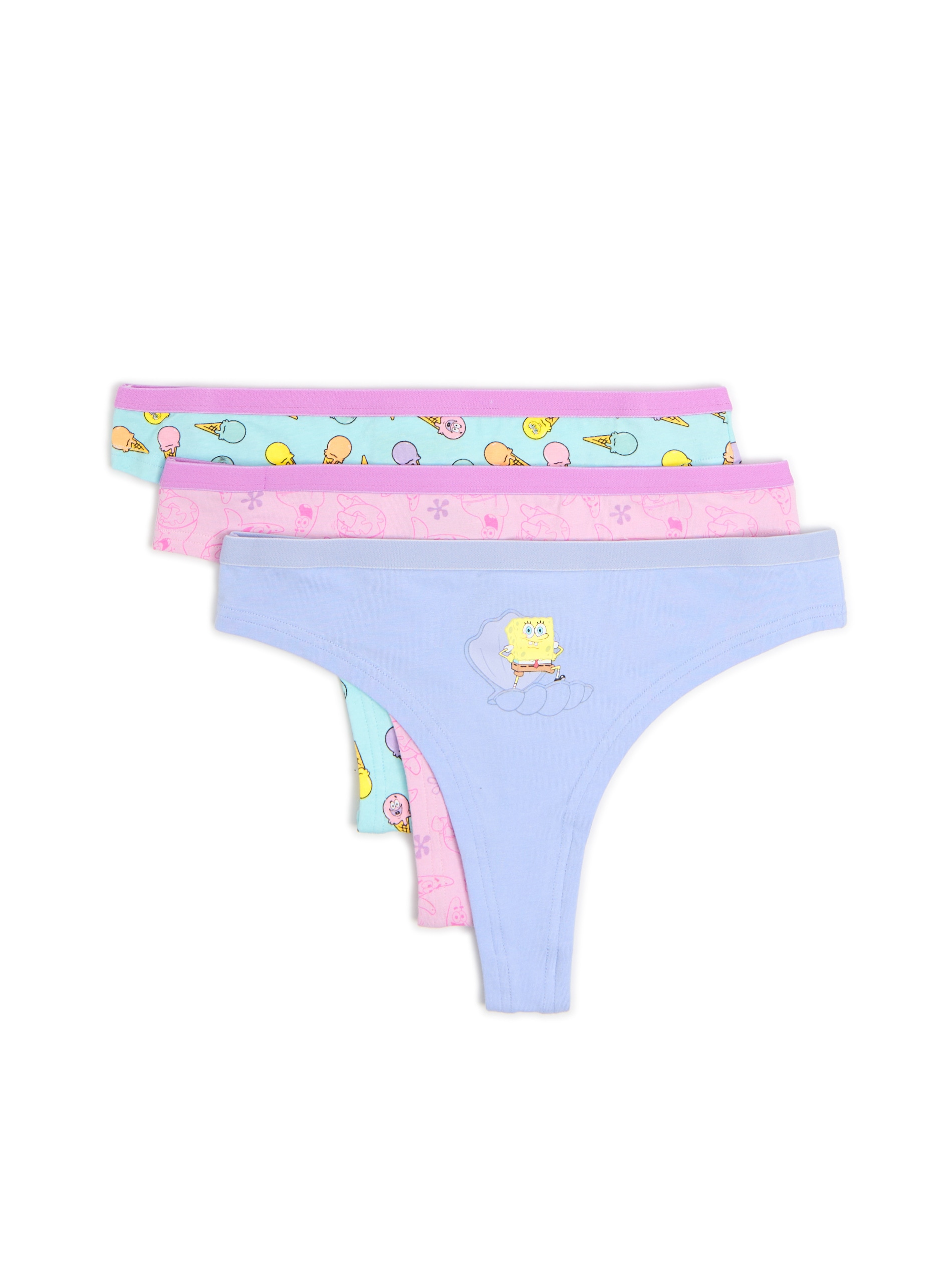 Cropp - 3 darab bugyi SpongeBob SquarePants - többszínű termék 2. képe