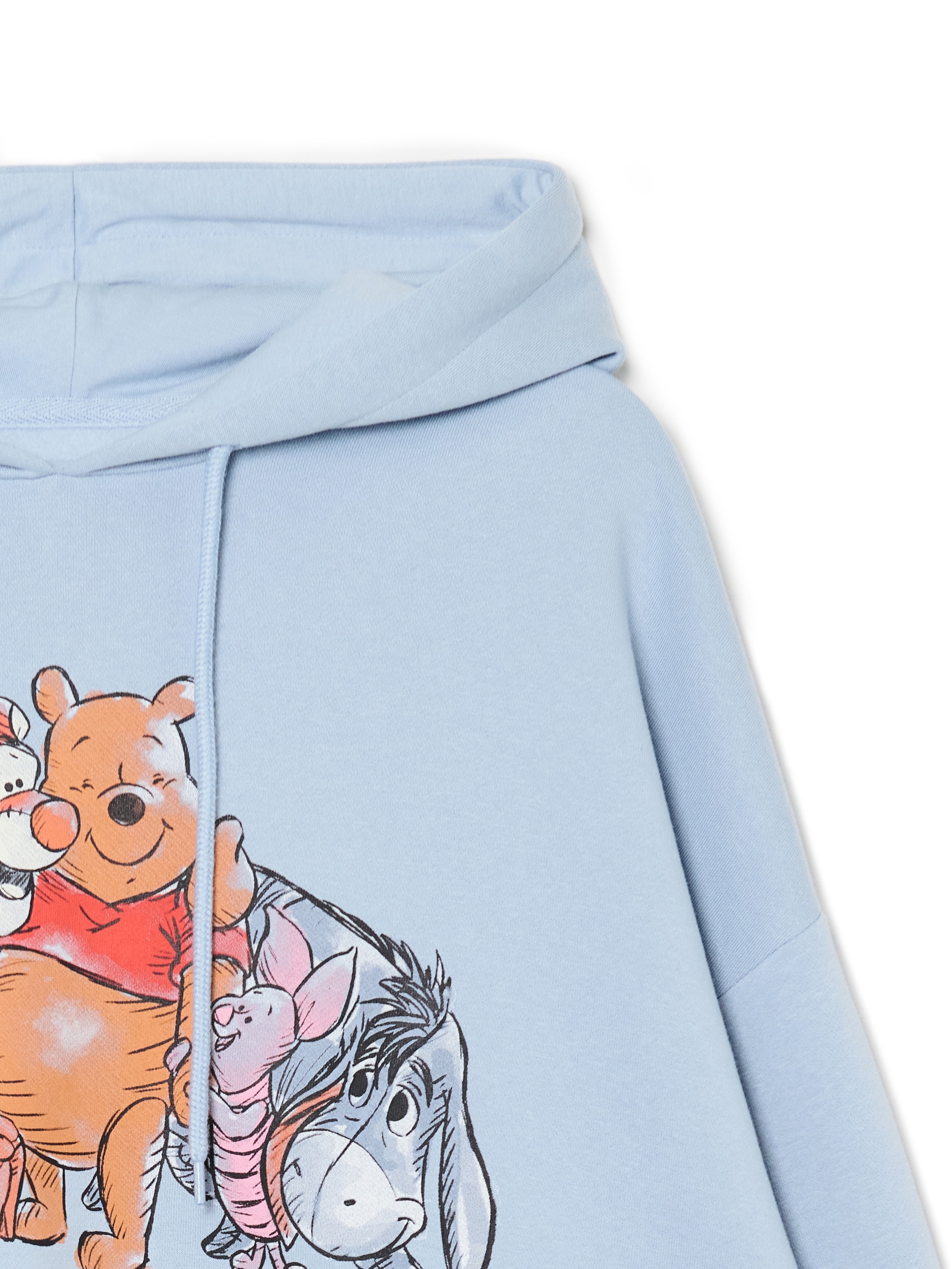 Cropp - Hanorac Cu Imprimeu Winnie Pooh - Albastru-deschis