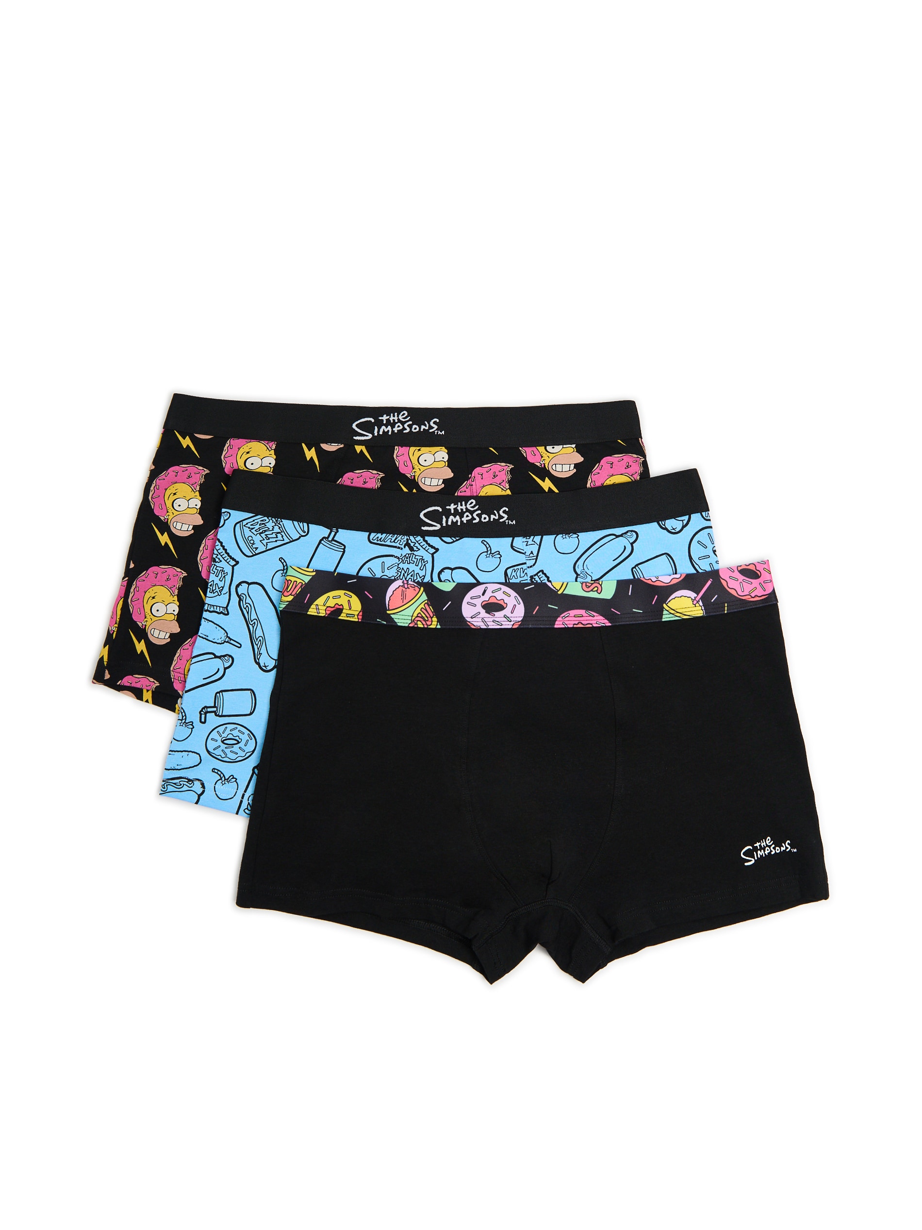 Cropp - 3 boxer The Simpsons - fekete termék 2. képe