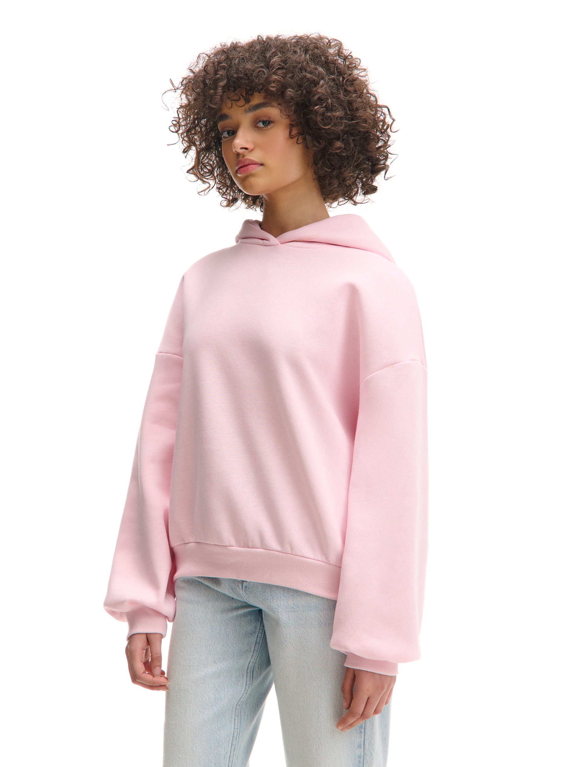 Cropp - Kapucnis pulóver - élénkpink termék 2. képe