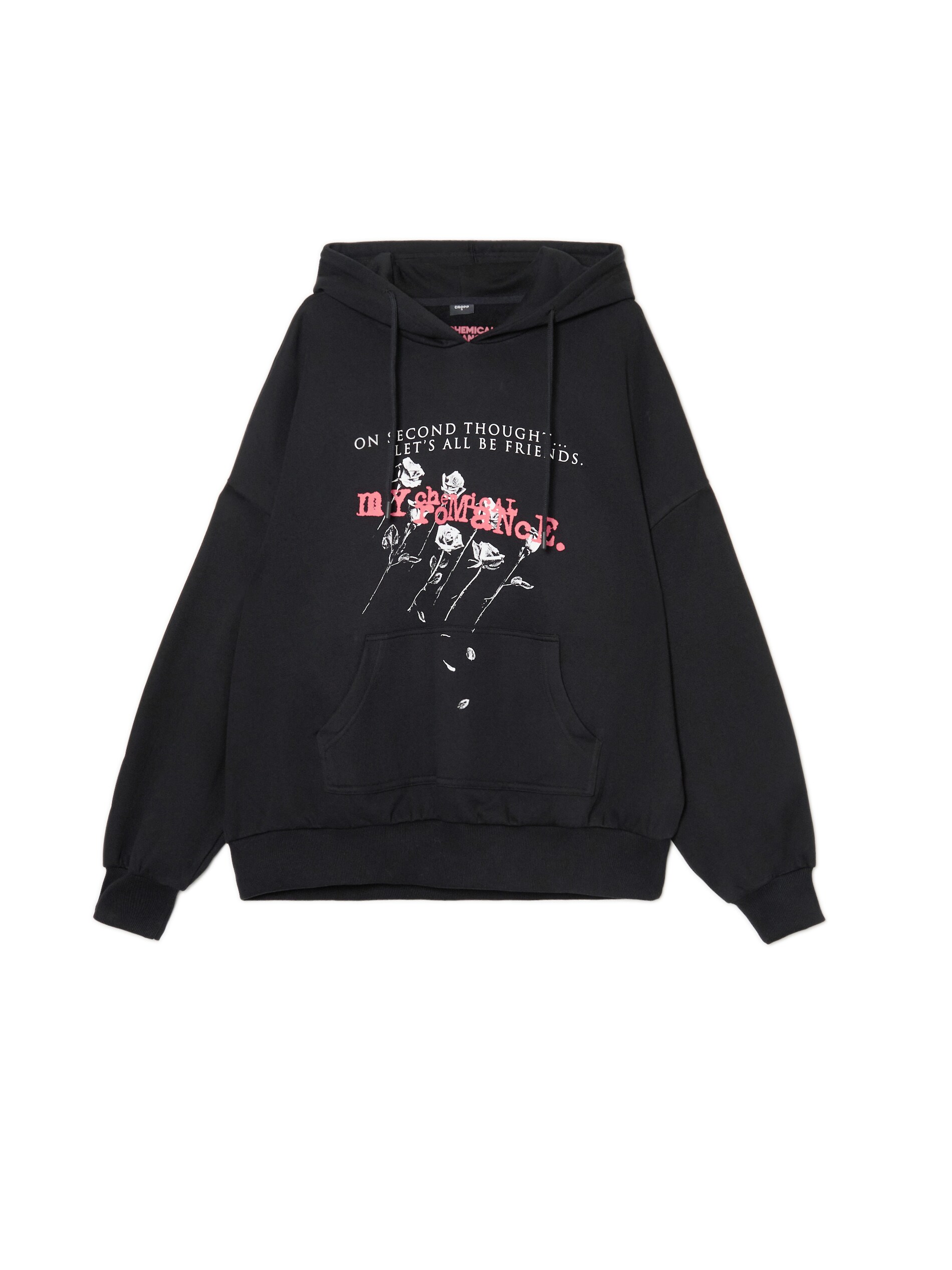 Cropp - Sudadera Con Capucha My Chemical Romance - Negro