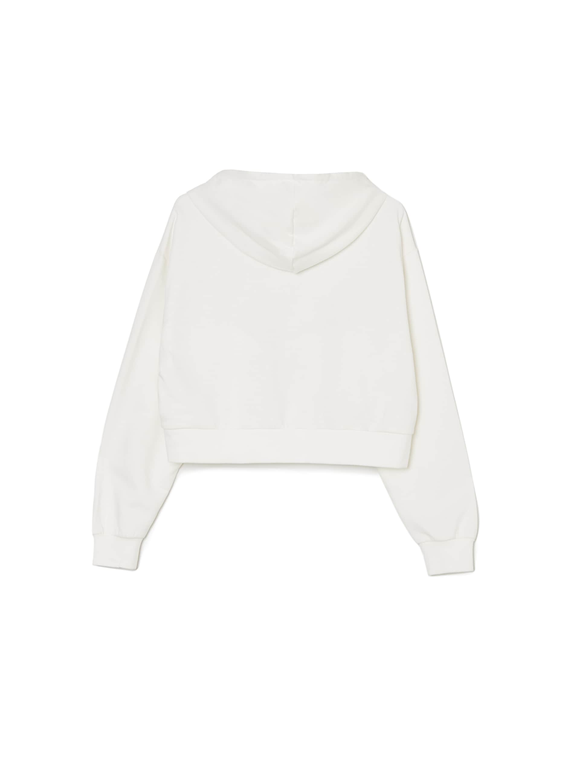 Cropp - Sudadera Corta - Blanco