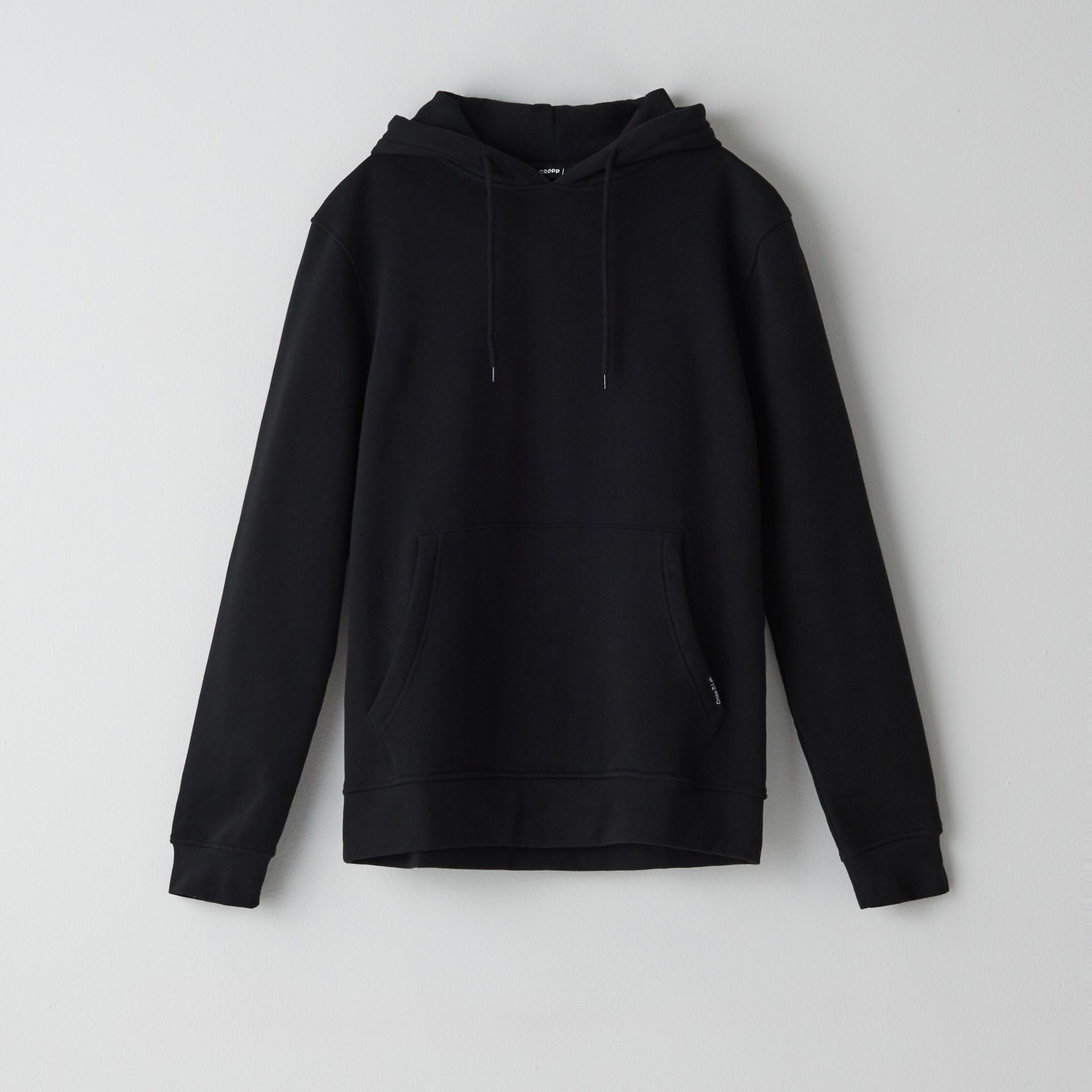 Cropp - hanorac basic, cu glugă - negru