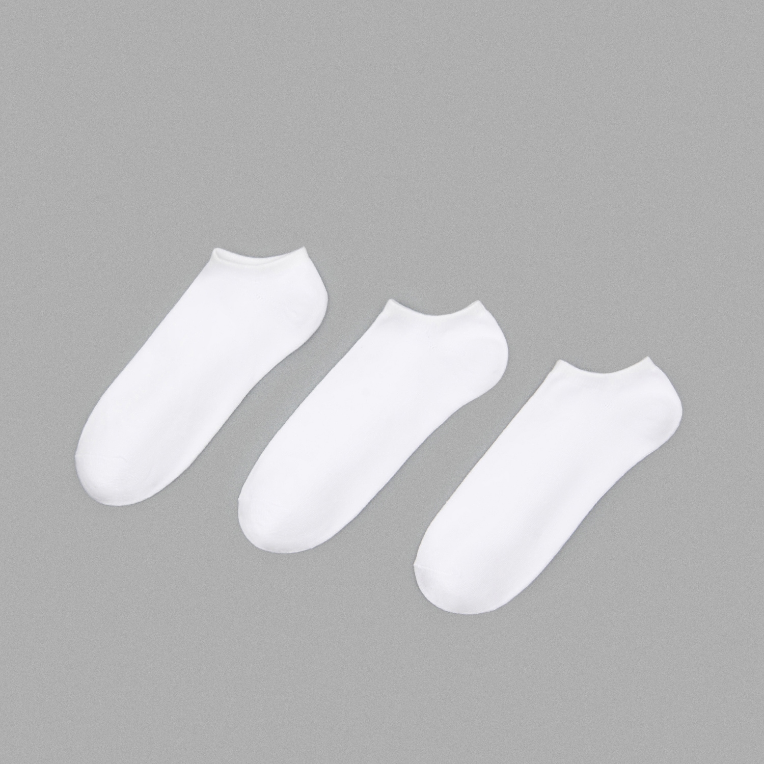 Levně Cropp - 3 pack ponožek - Bílá