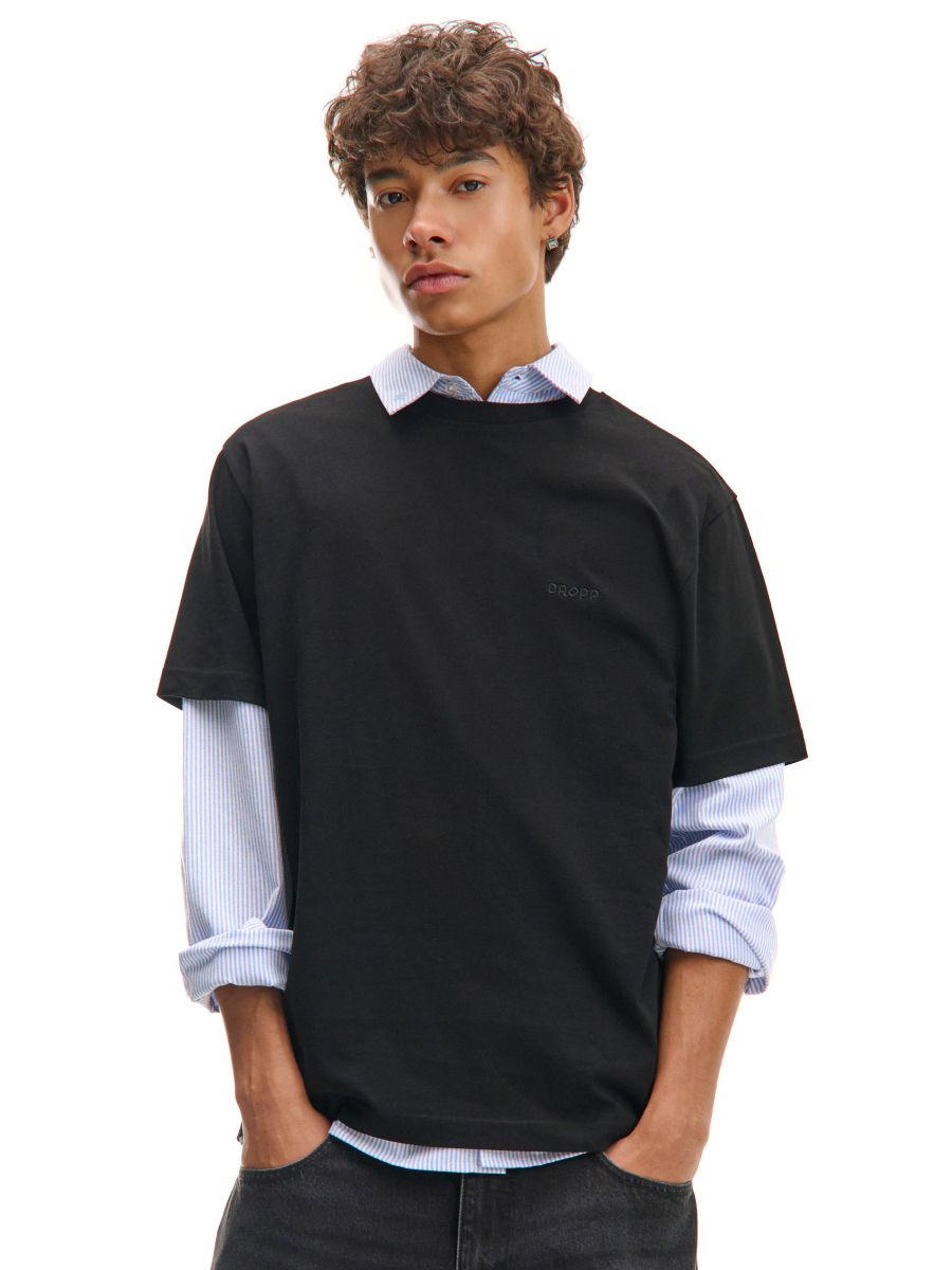 Черна тениска