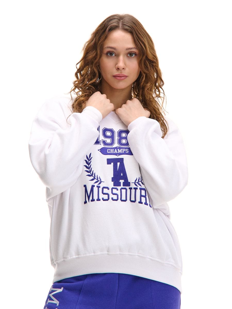 Sweatshirt mit best sale