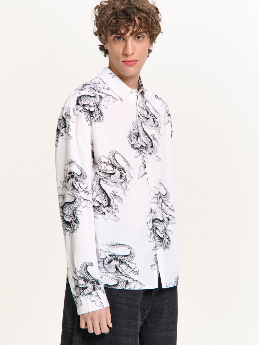 Košulja sa printom po cijelom kraju