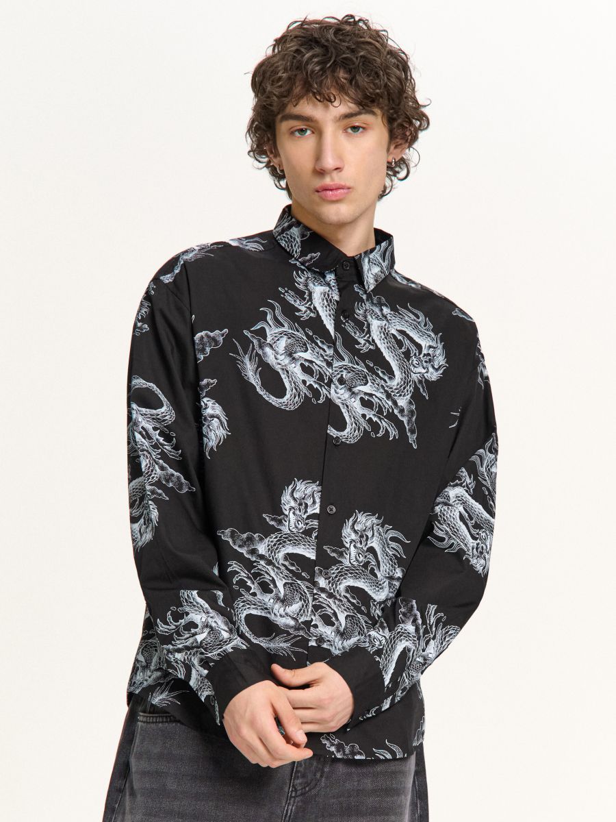 Marškiniai su all over spauda