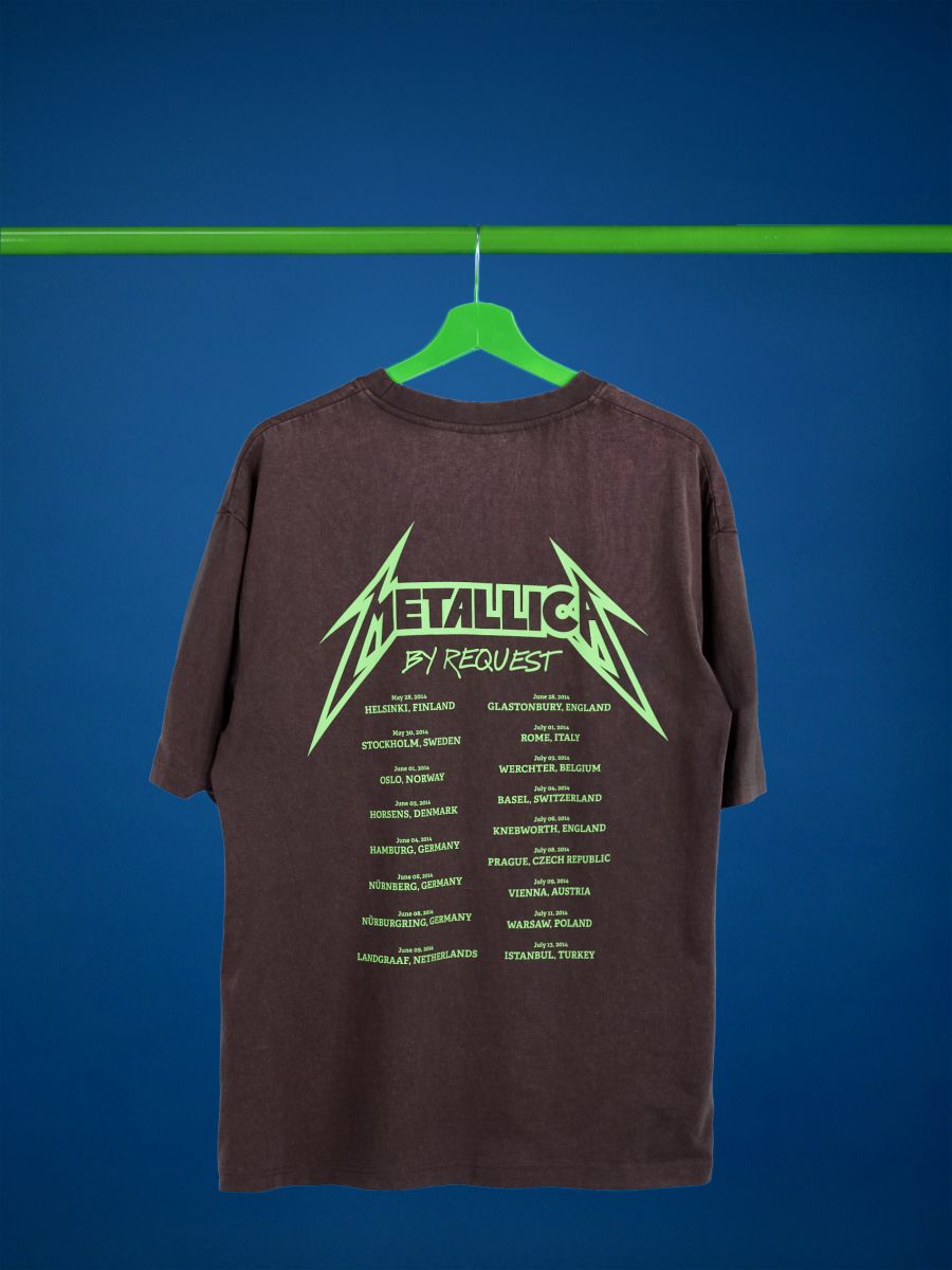Тениска с принт Metallica