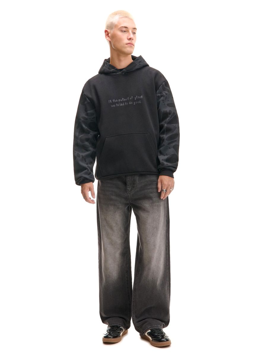Czarna bluza hoodie Arcane