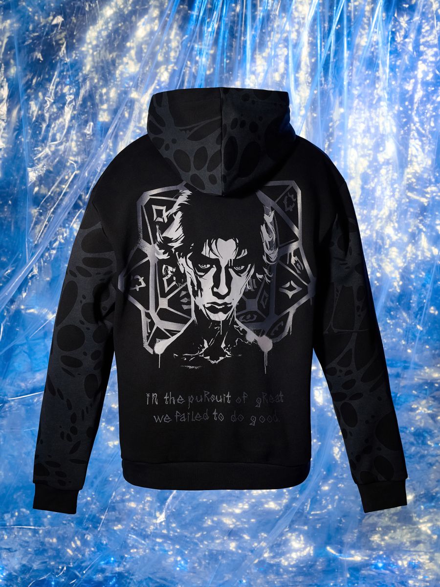 Czarna bluza hoodie Arcane
