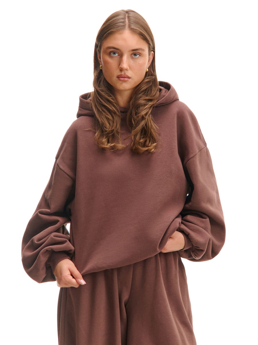 Mikina s oversize kapucí