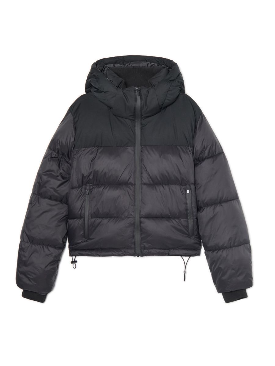 Капитонирано яке puffer с качулка