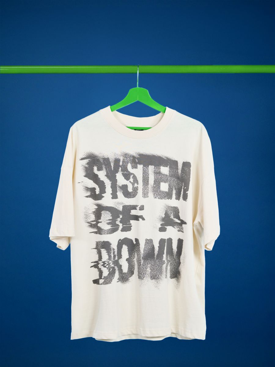 Тениска с принт System of a Down