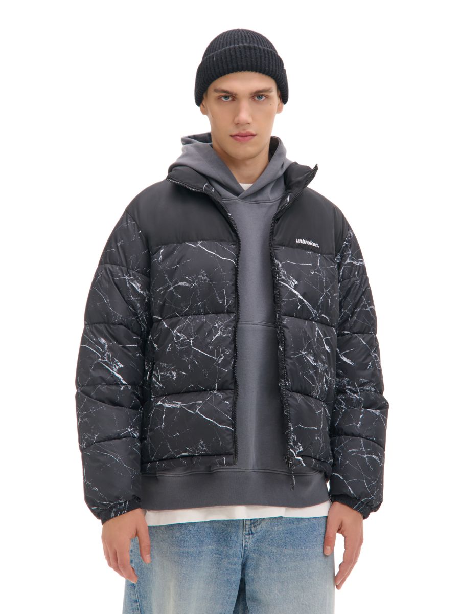 Piumino puffer trapuntato