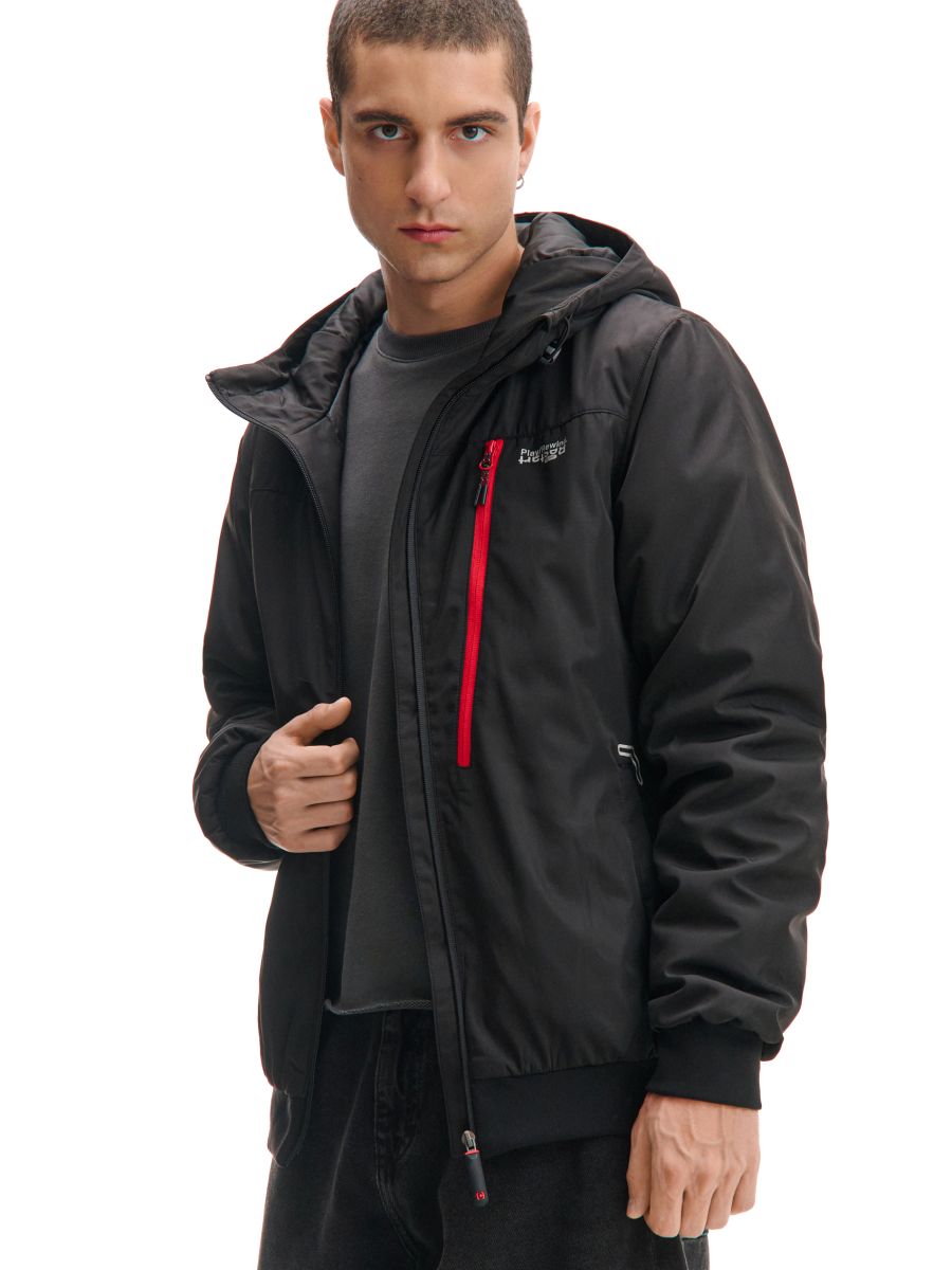 On_ink 15 Czarny Kurtka z kapturem `Garment` Stone Island - Vitkac Polska