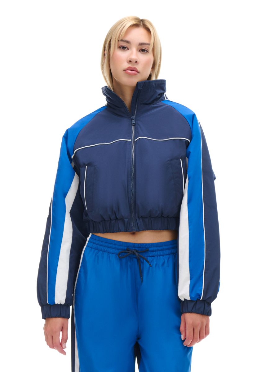 Krótka sportowa kurtka bomber