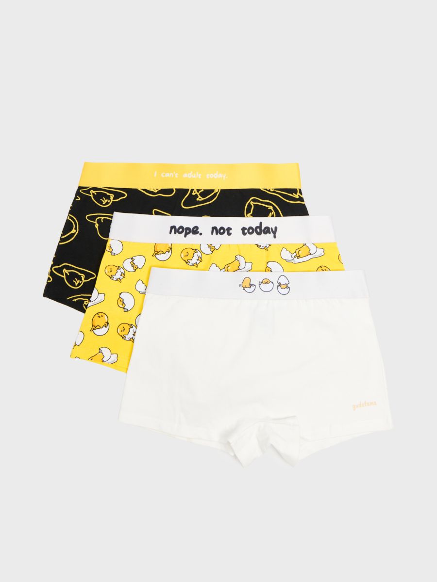 3 paari aluspükse Gudetama