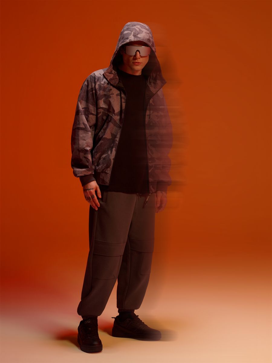 Kurtka moro z kapturem