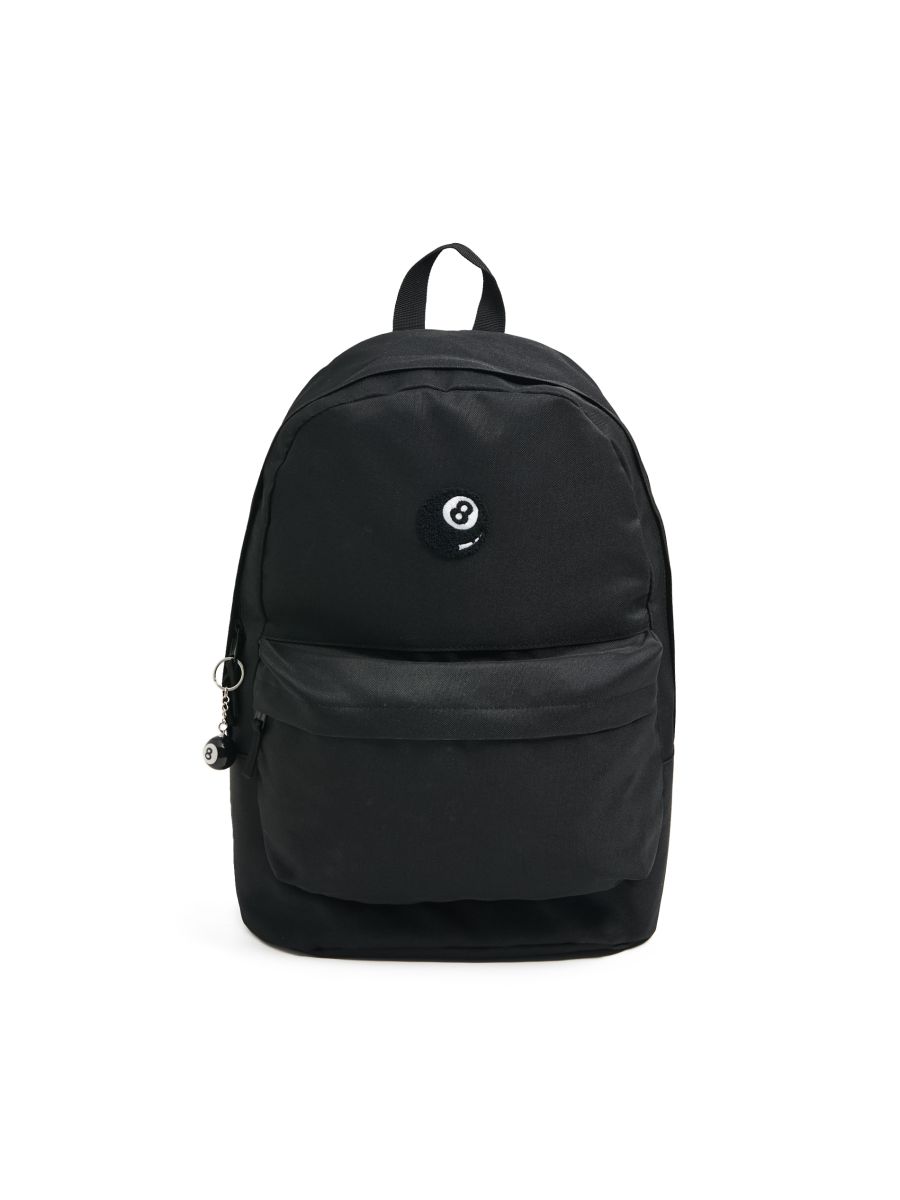 Schwarzer Rucksack