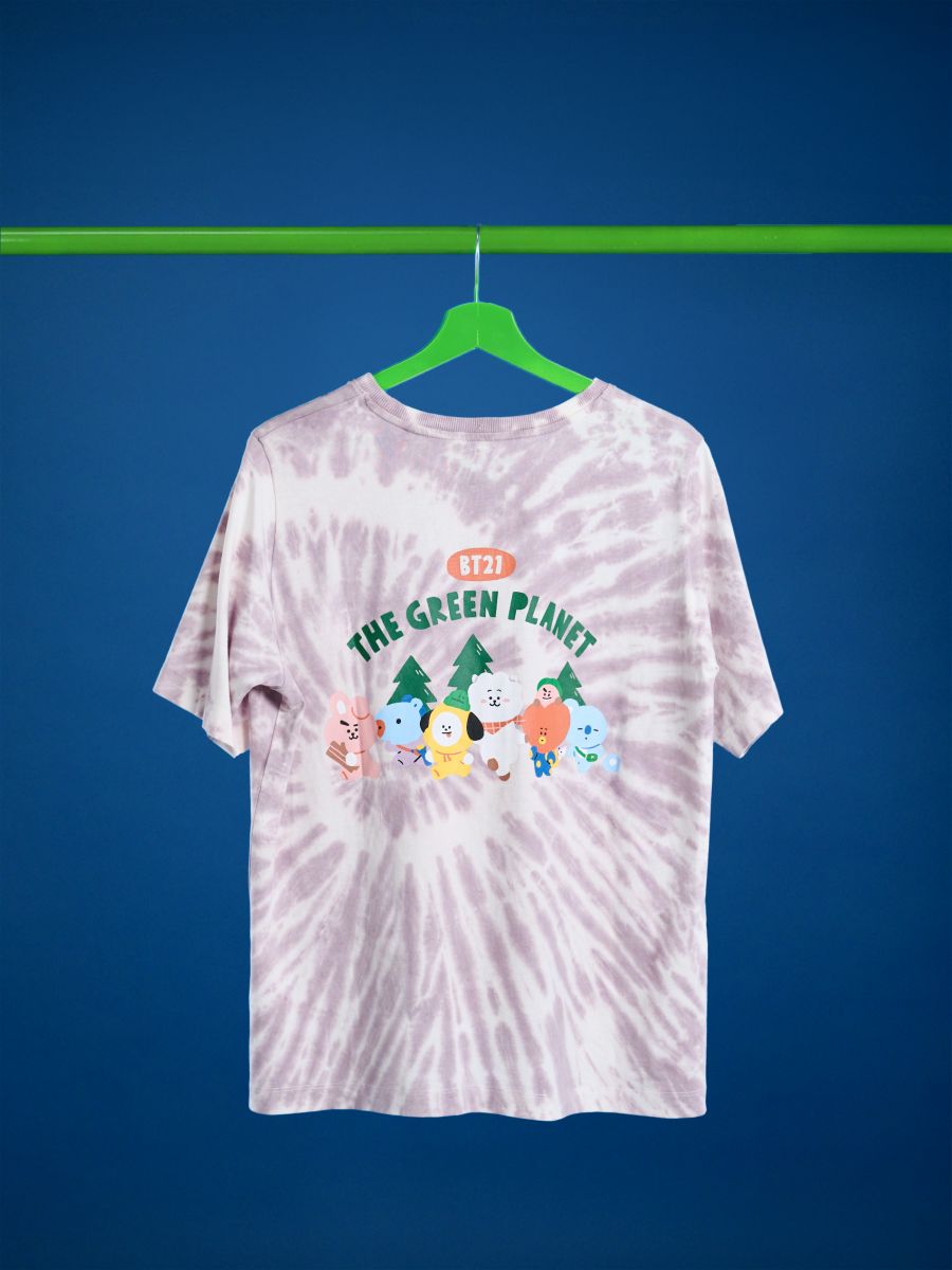 Тениска с цялостен принт BT21