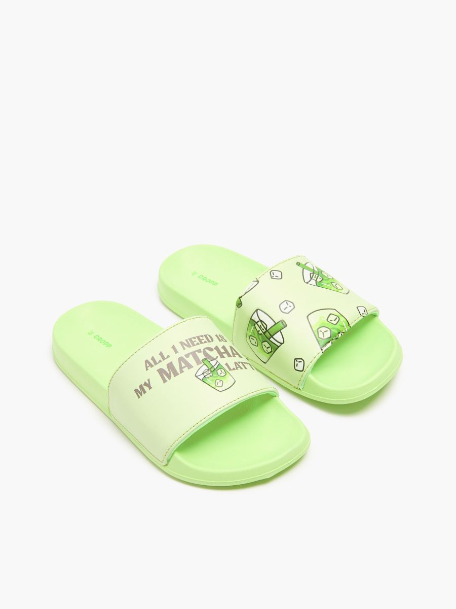 Chanclas de piscina estampadas