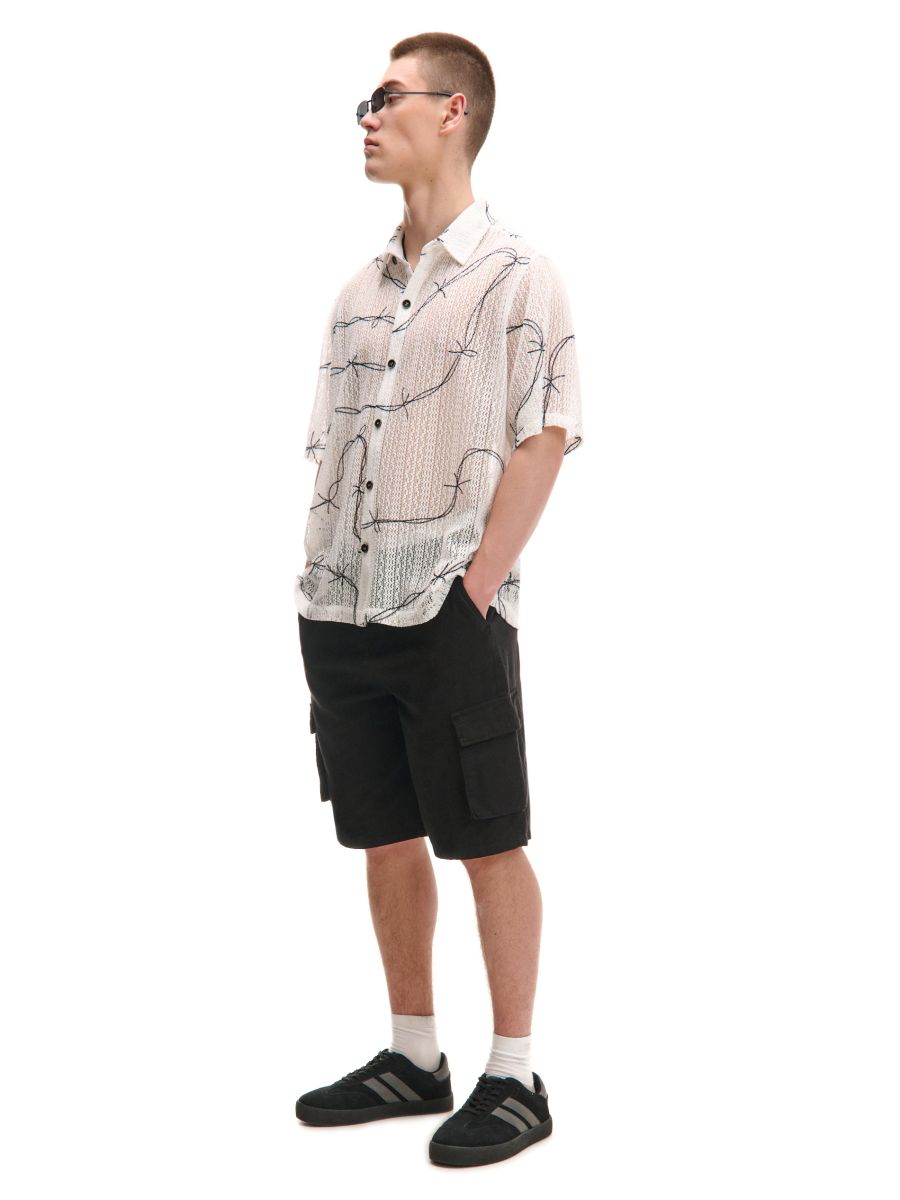 Pantaloni scurți monocromatici