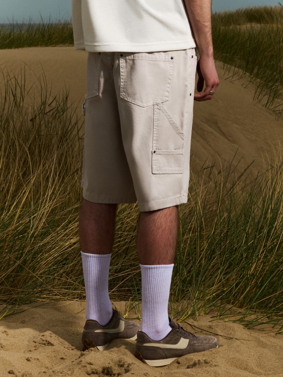 Pantalón corto liso